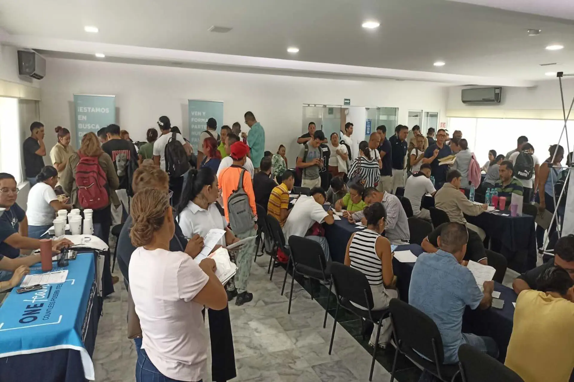 Casa llena en la XXI Feria de Empleo de la Hoteles de la AHCPMIM