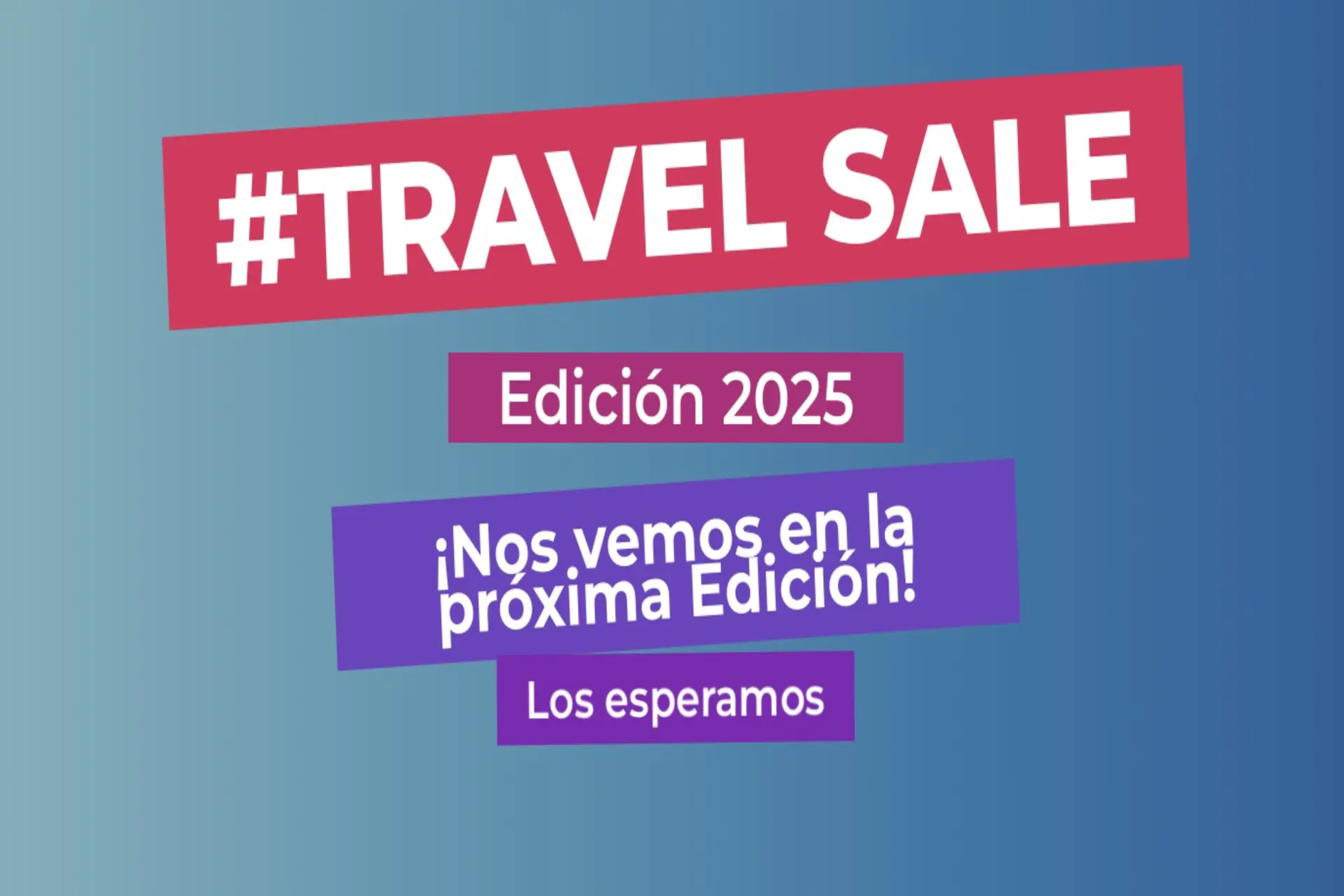 Travel Sale: la acción de venta online mas importante del turismo