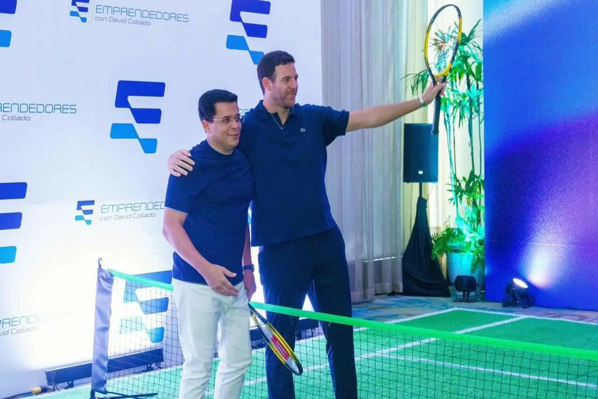 Collado y Del Potro resaltan a RD como destino para turismo deportivo