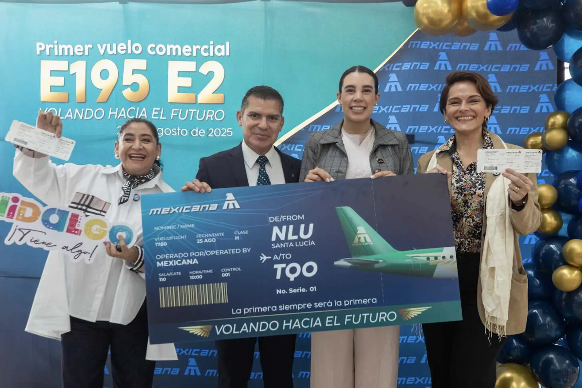 El EMBRAER E-195 de Mexicana abre nuevas oportunidades para el turismo El EMBRAER E-195 de Mexicana abre nuevas oportunidades para el turismo