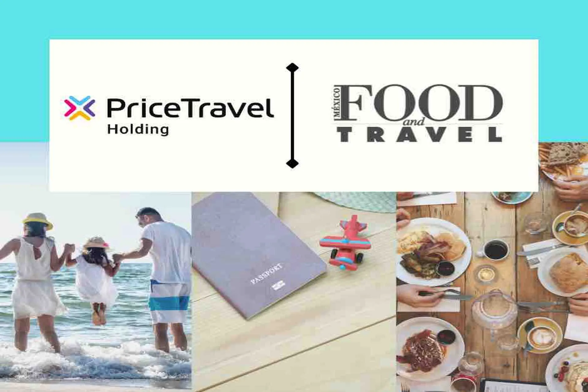 PriceTravel firma alianza comercial con Food & Travel México 