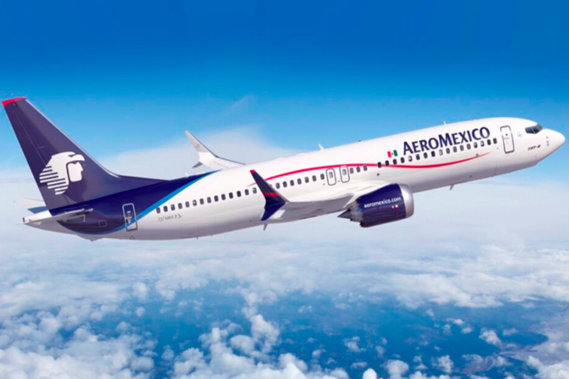 Aeroméxico registra 5.4% menos pasajeros en agosto comparado con 2024 