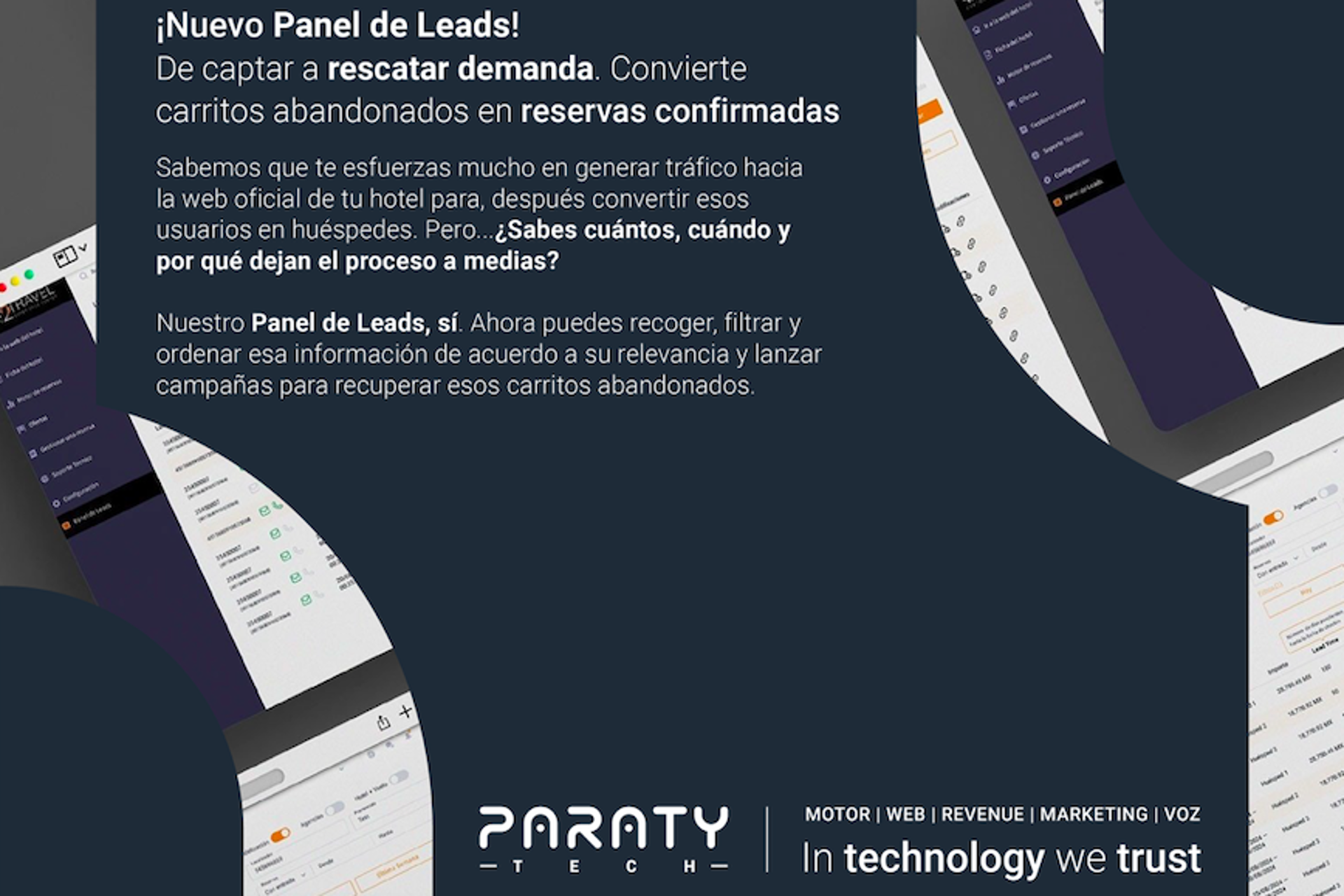 Ahora Paraty Tech convierte carritos abandonados en reservas confirmadas