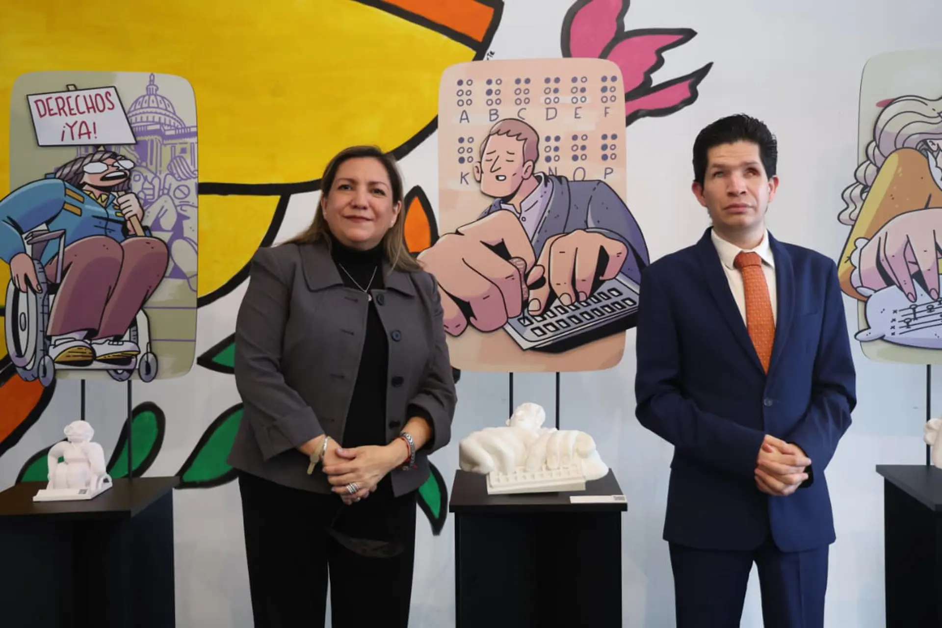 Inauguran la exposición multisensorial “Los Muros que Derribamos” 