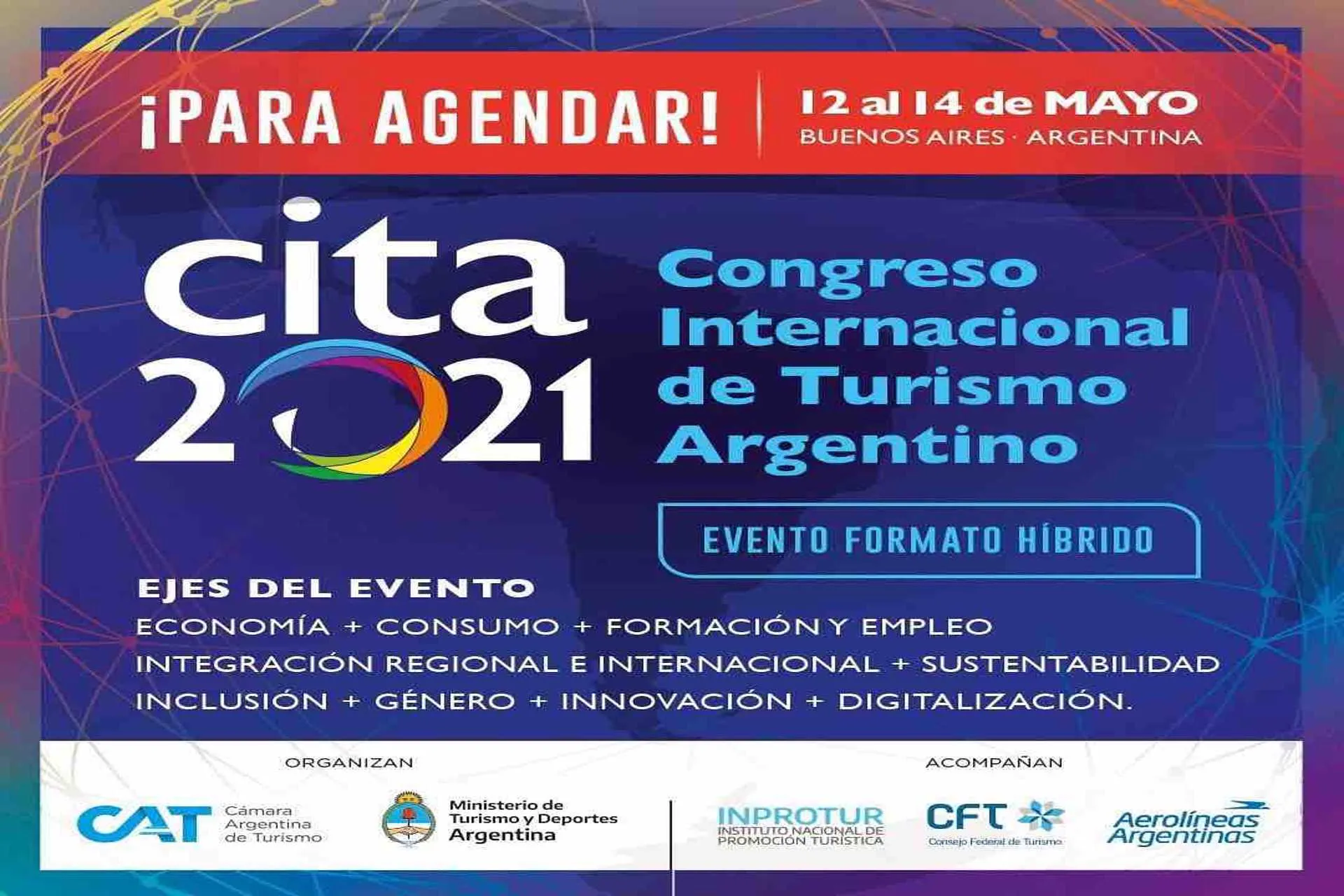 Llega el Congreso Internacional de Turismo Argentino - CITA 2021