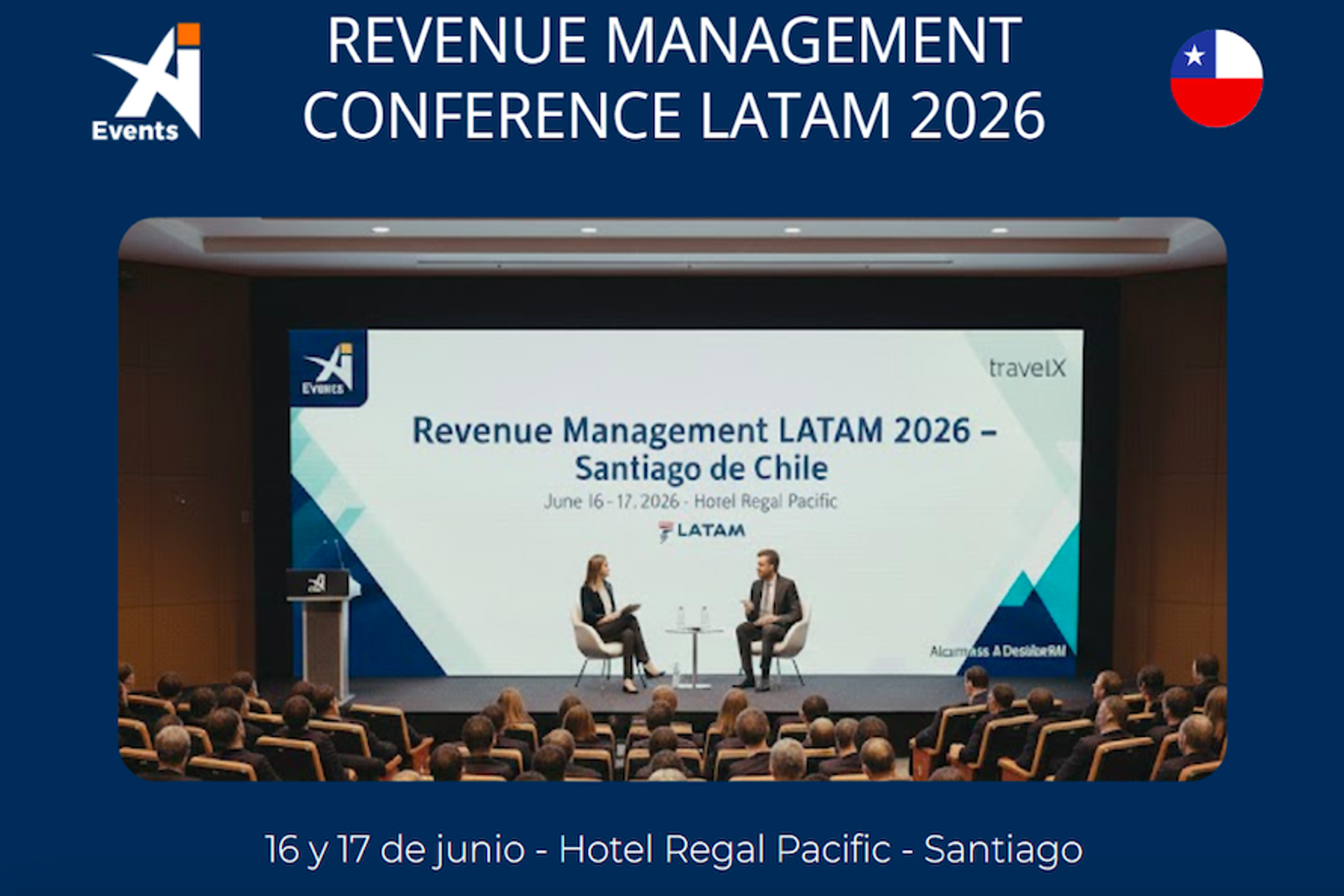 Revenue Management LATAM 2026 llega a Santiago de Chile