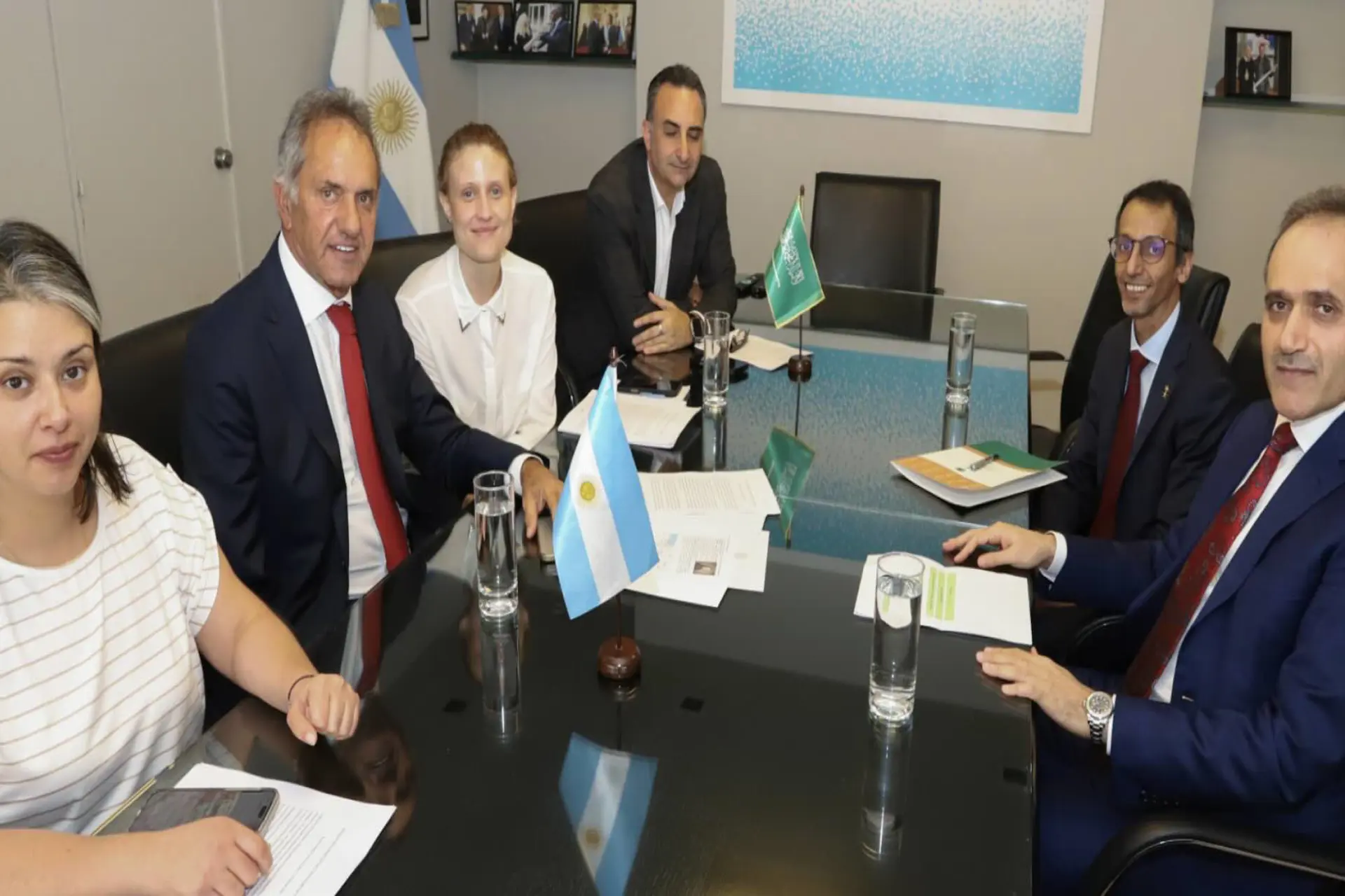 Argentina: Scioli se reunió con el embajador de Arabia Saudita Argentina: Scioli se reunió con el embajador de Arabia Saudita