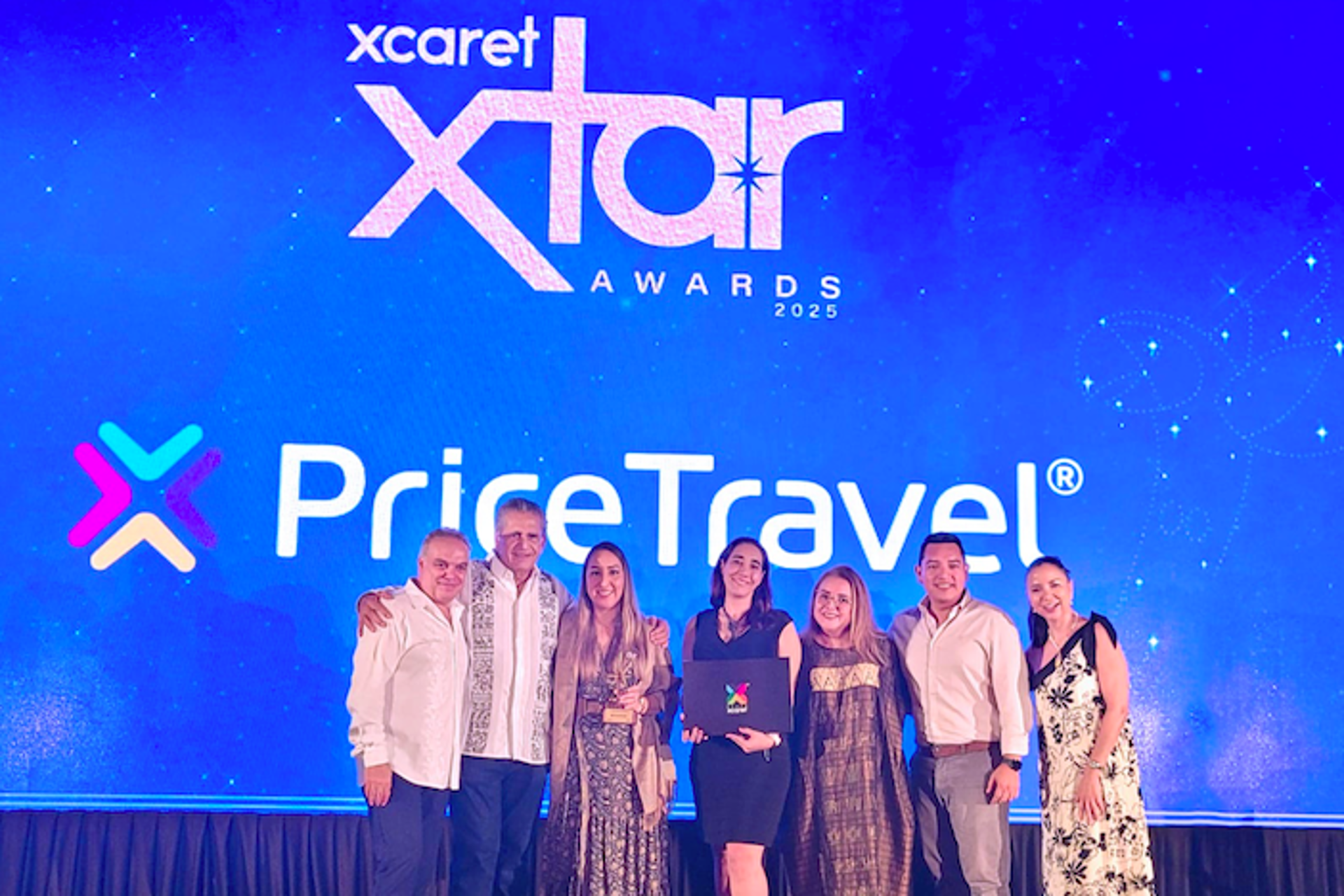 PriceTravel Holding recibió el premio “The Ultimate Xtar” de Grupo Xcaret