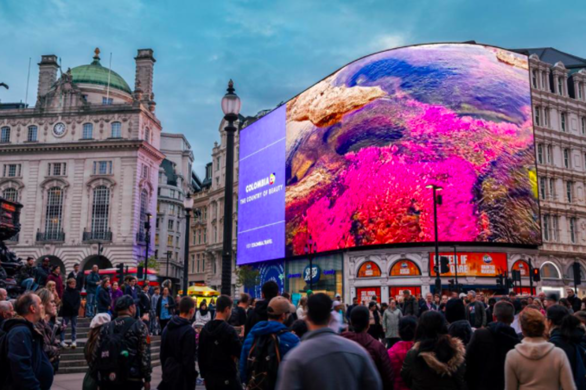 Colombia  se promociona en lugares emblemáticos de Londres