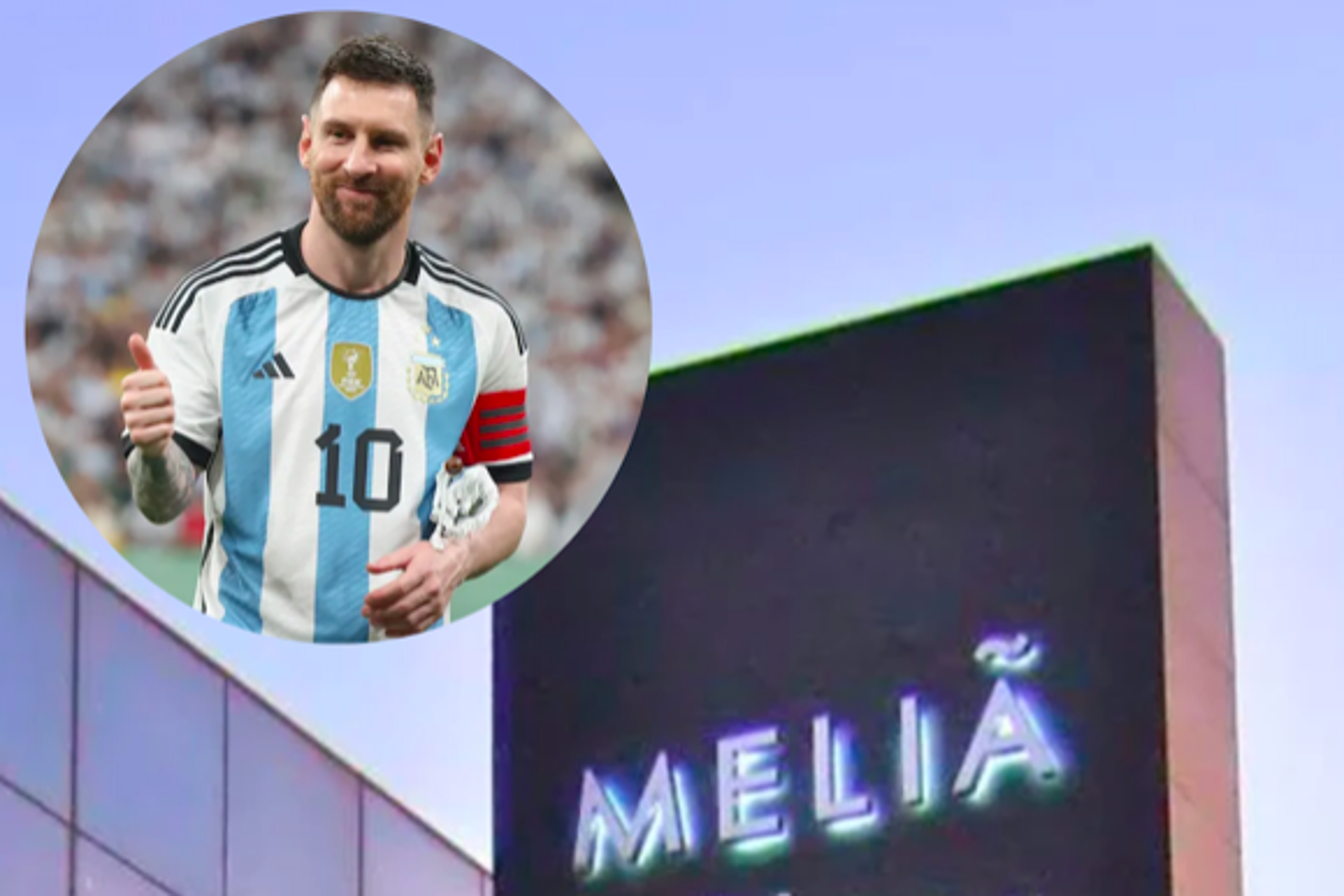 Leo Messi exhibe su colección hotelera ahora bajo el sello de Meliá