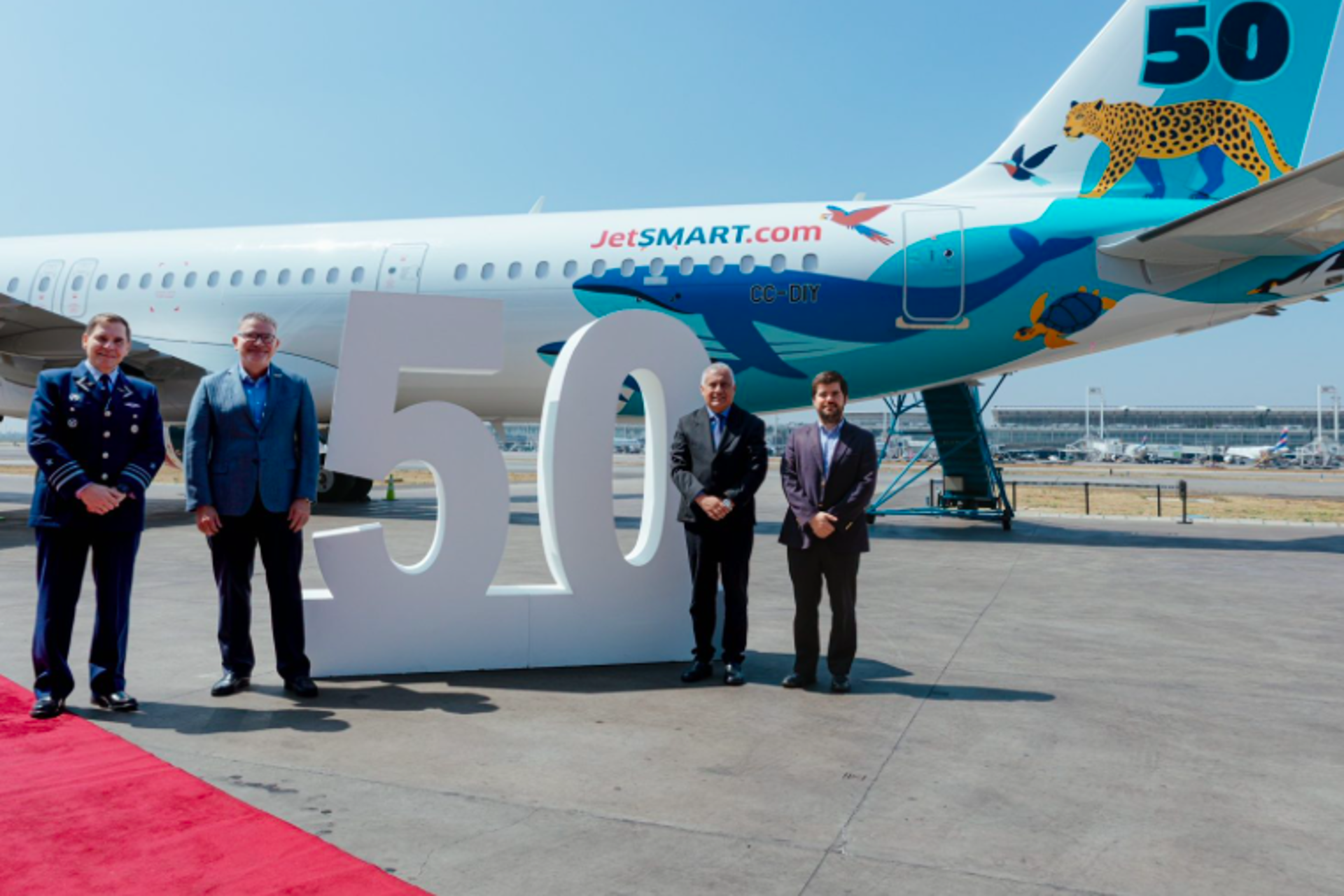 JetSMART mueve 50 millones de viajeros y es la low cost líder de Sudamérica