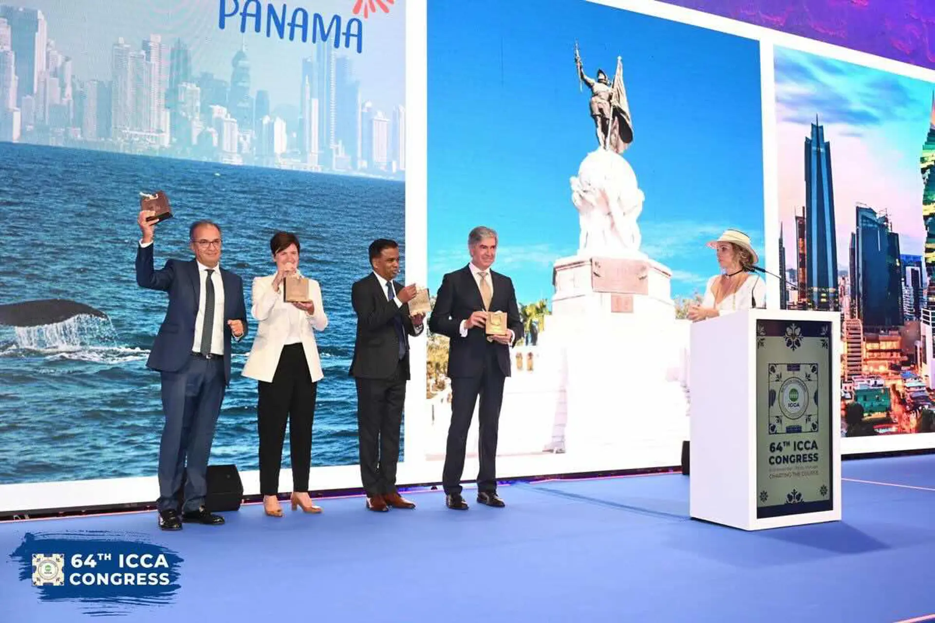 Panamá recibe antorcha de la ICCA como sede del  Congreso Mundial 2026