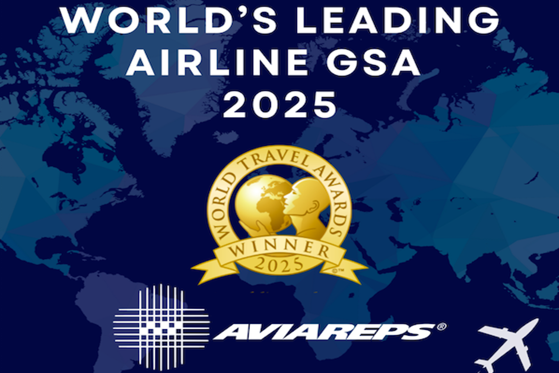 AVIAREPS reconocida World’s Leading Airline GSA en los World Travel Awards