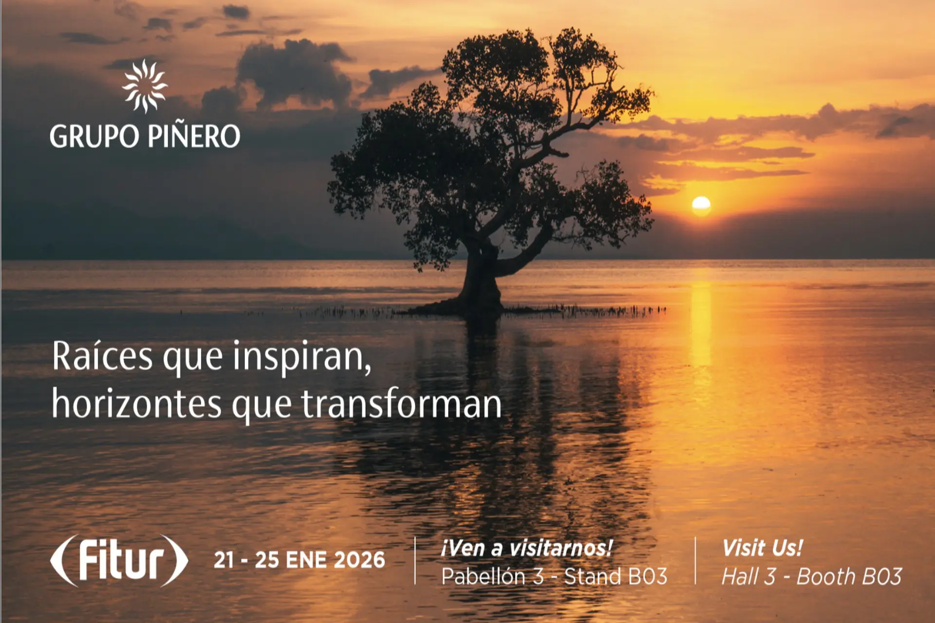 Grupo Piñero presentará su nueva visión estratégica en FITUR 2026