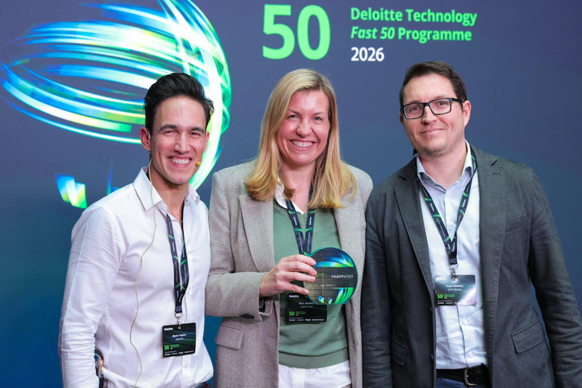 Paraty Tech es "Fast 50" de Deloitte y su CEO Gina Matheis, "Women in Tech"