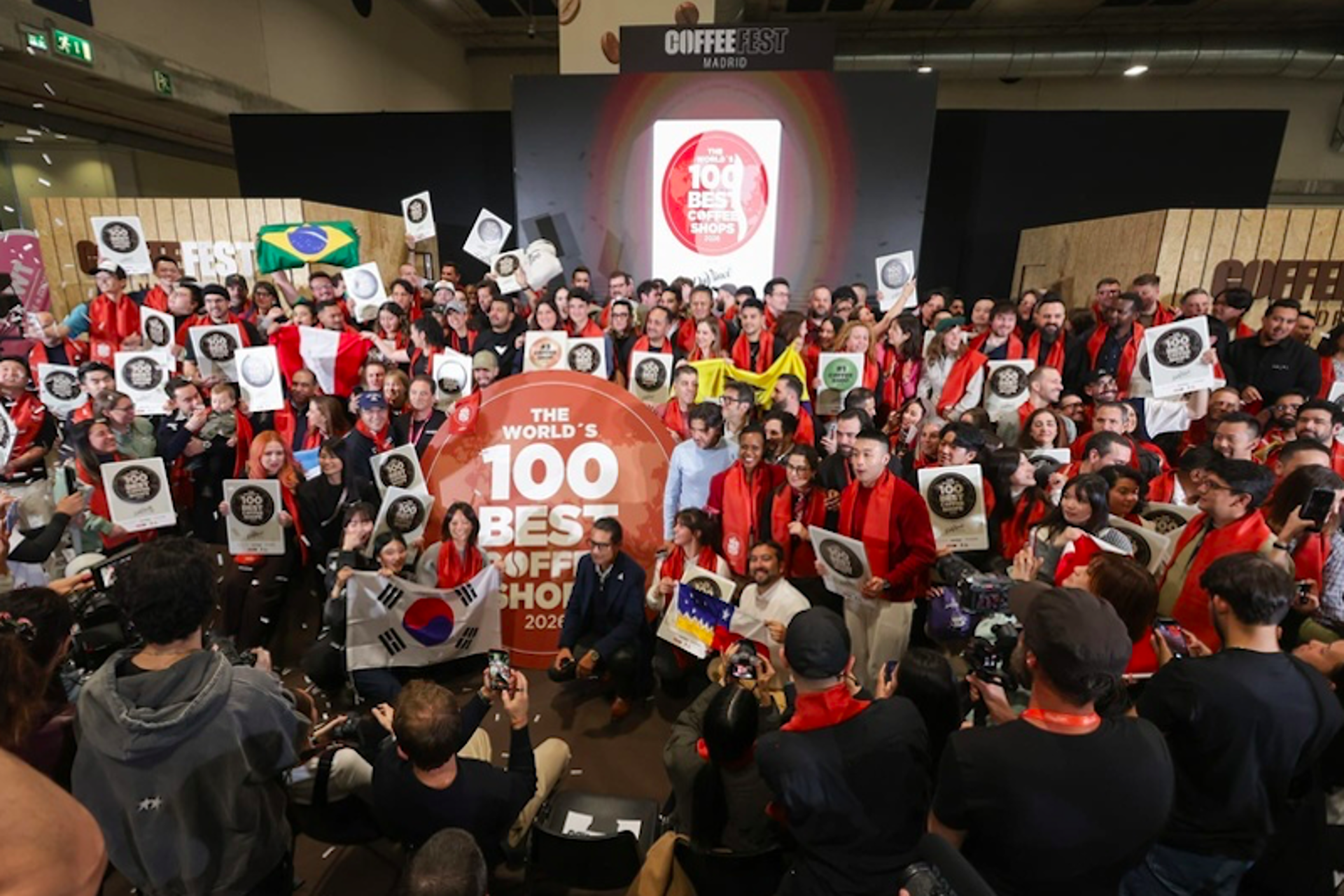 32 cafeterías de América Latina en el ranking mundial de las top 100