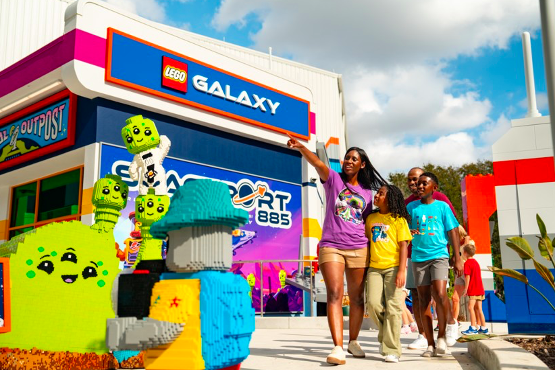 Abrieron Lego® Galaxy y Galacticoaster en Legoland® Florida Resort 
