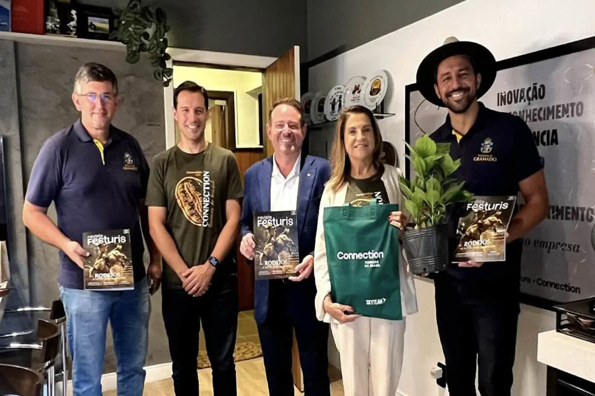 Secretario de Turismo de Rio Grande do Sul visitó a Rossi & Zorzanello