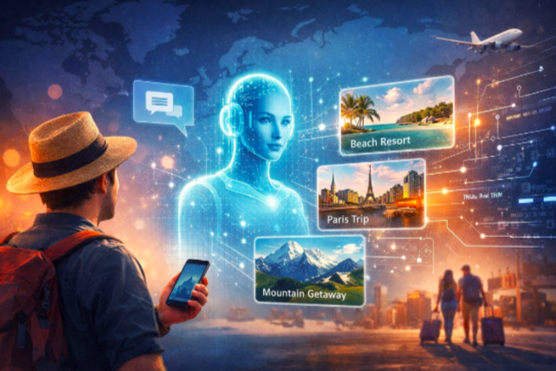 El turismo que viene: menos clics, y más decisiones inducidas por IA