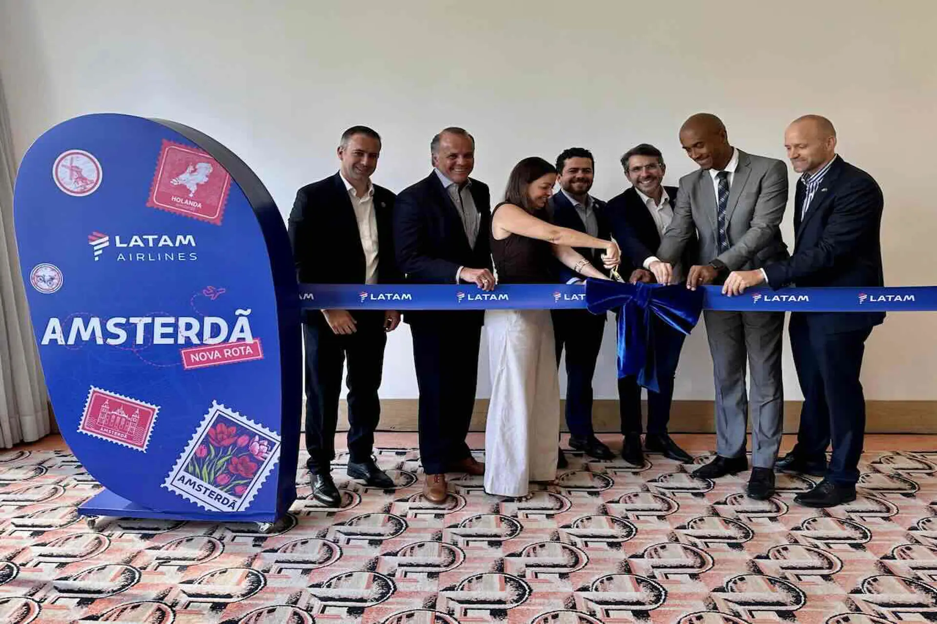 Ámsterdam: LATAM inaugura su 9º destino en Europa con  95% de ocupación