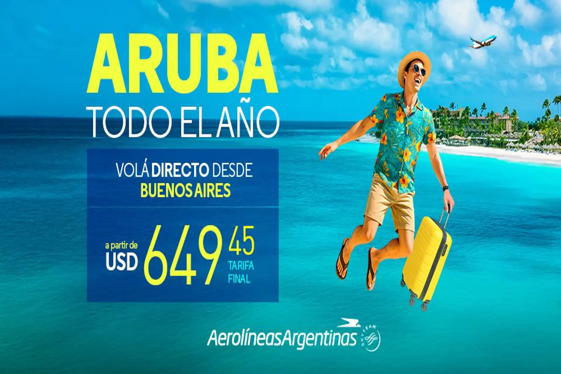 AR presenta una propuesta  con financiación y promociones al Caribe