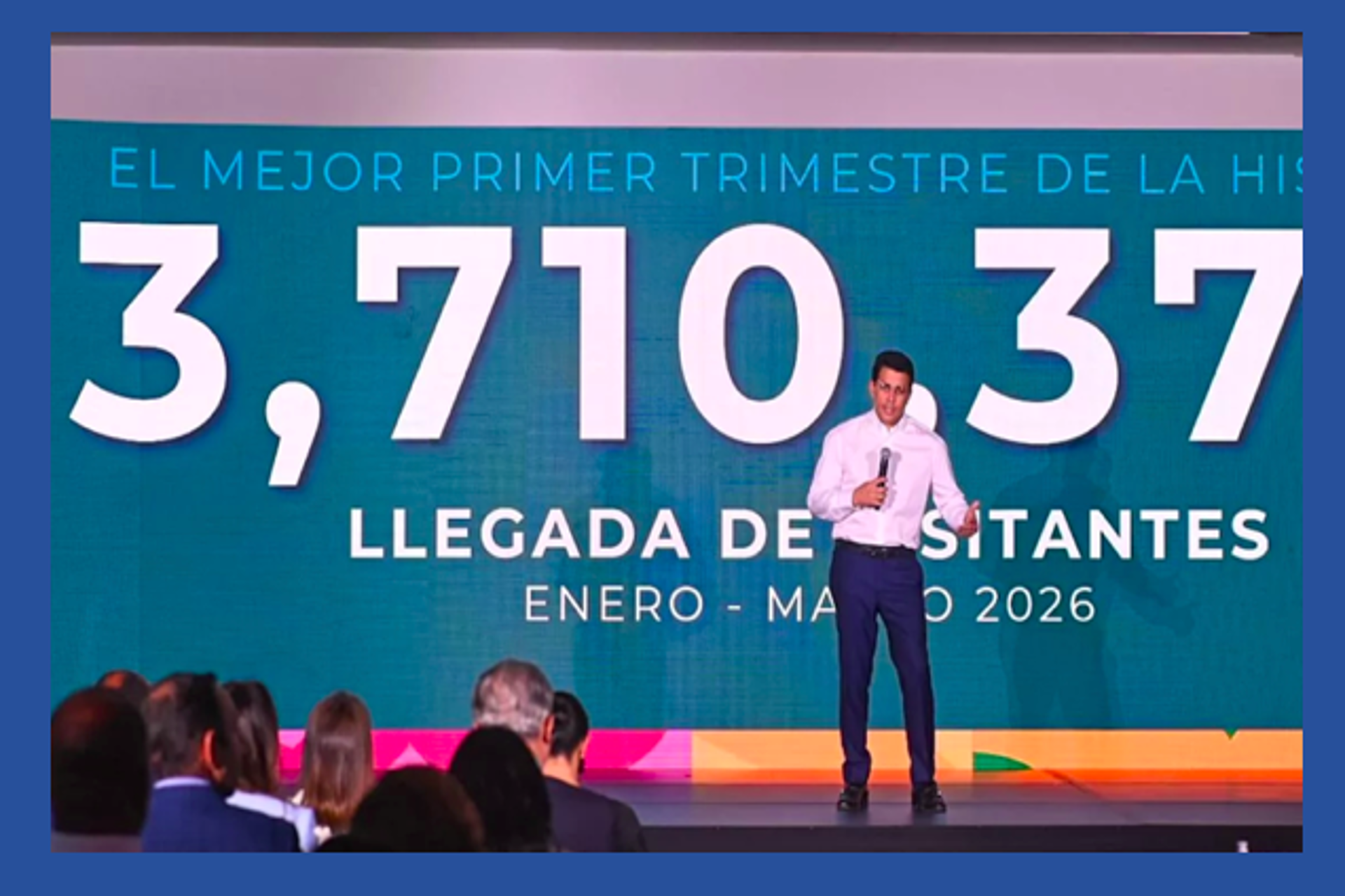 Rep. Dominicana recibe 3,7 millones de visitantes en primer trimestre