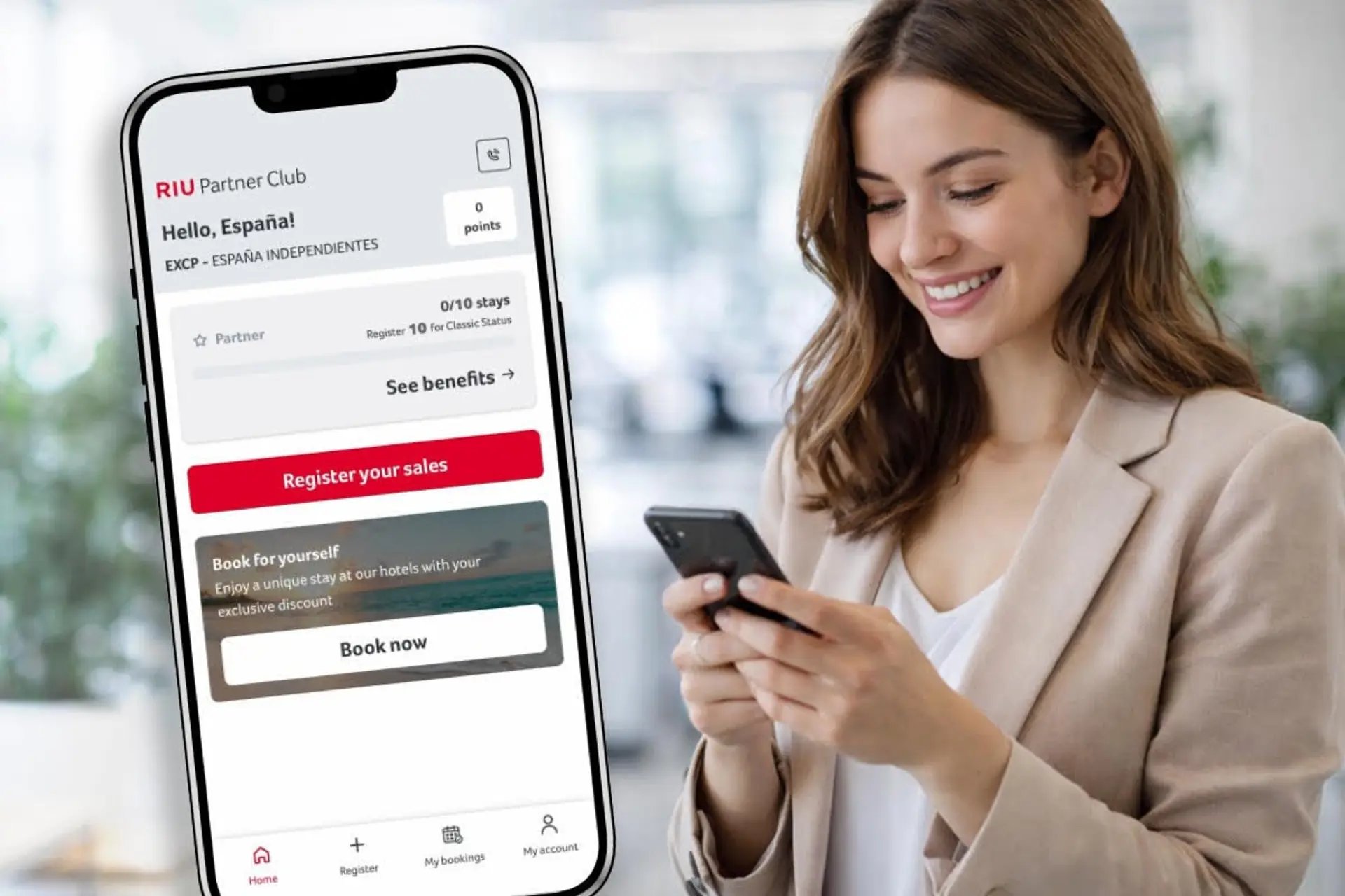RIU lanza nueva app para agentes de viajes miembros de RIU Partner Club