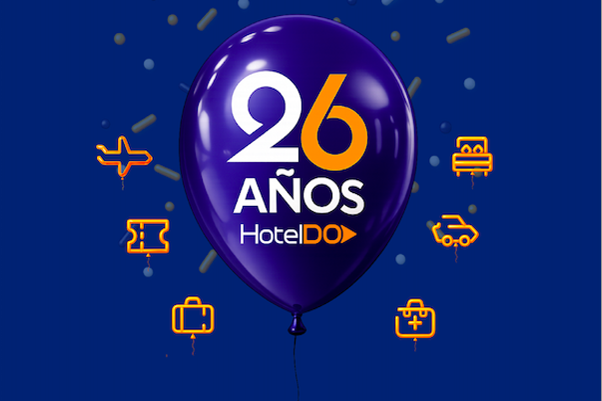 HotelDO celebra sus 26 años en Latinoamérica con hasta 65% de descuento en Hoteles y rebajas en Paquetes