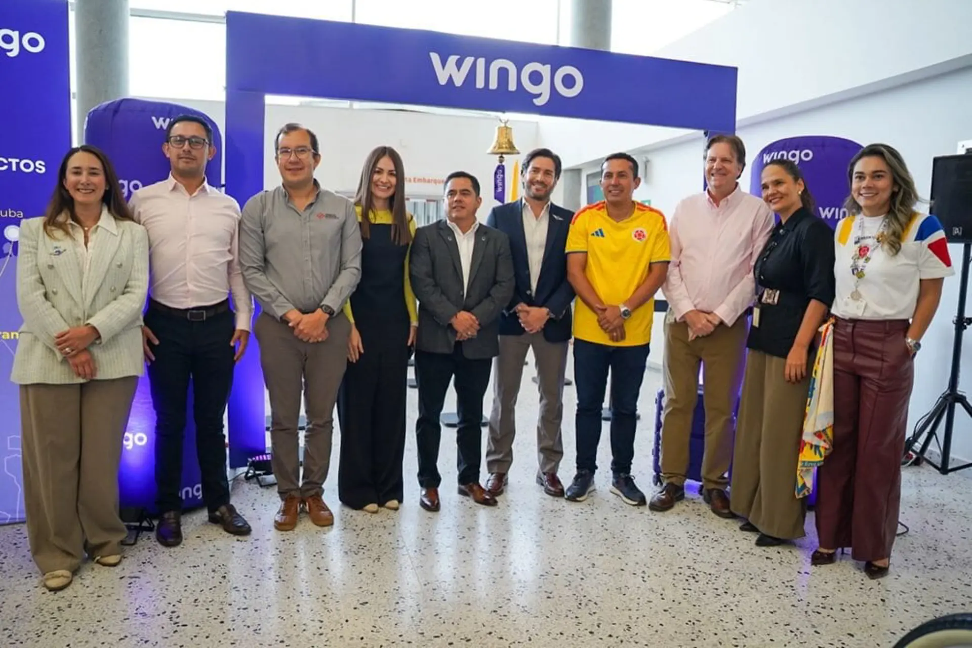 Wingo inaugura ruta directa entre Bucaramanga y Aruba