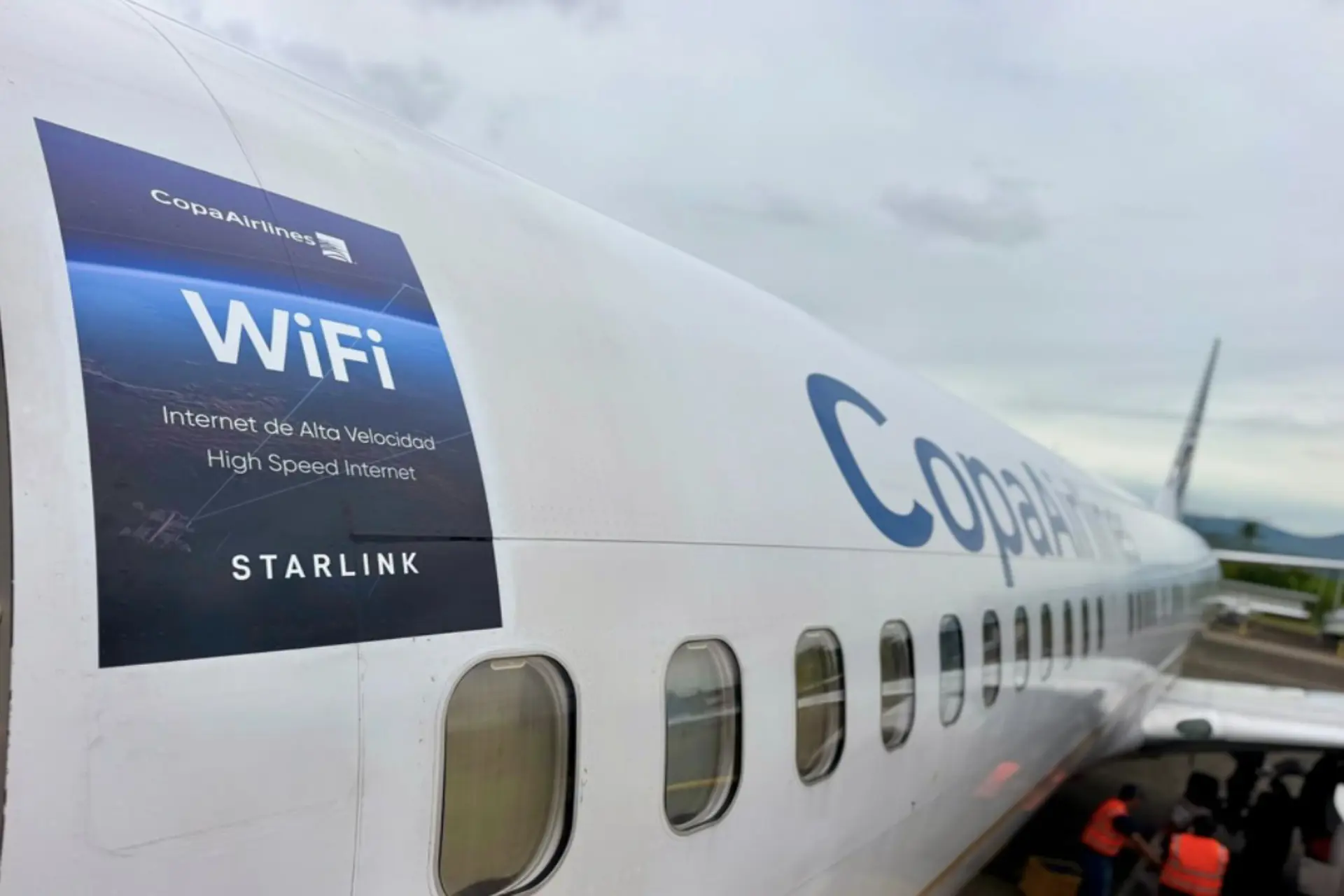 Copa se convirtió en la 1ª  latinoaméricana en sumar starlink a bordo