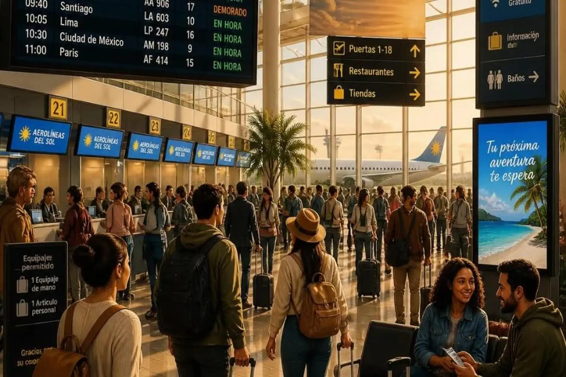 Tráfico aéreo de RD creció un 9.2% en mayo, 