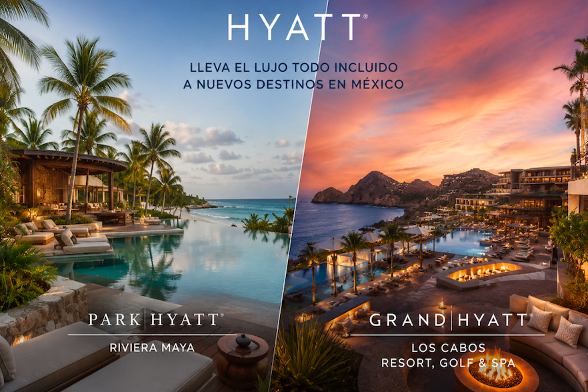 Hyatt apuesta por el lujo all inclusive con 2 nuevos resorts en México