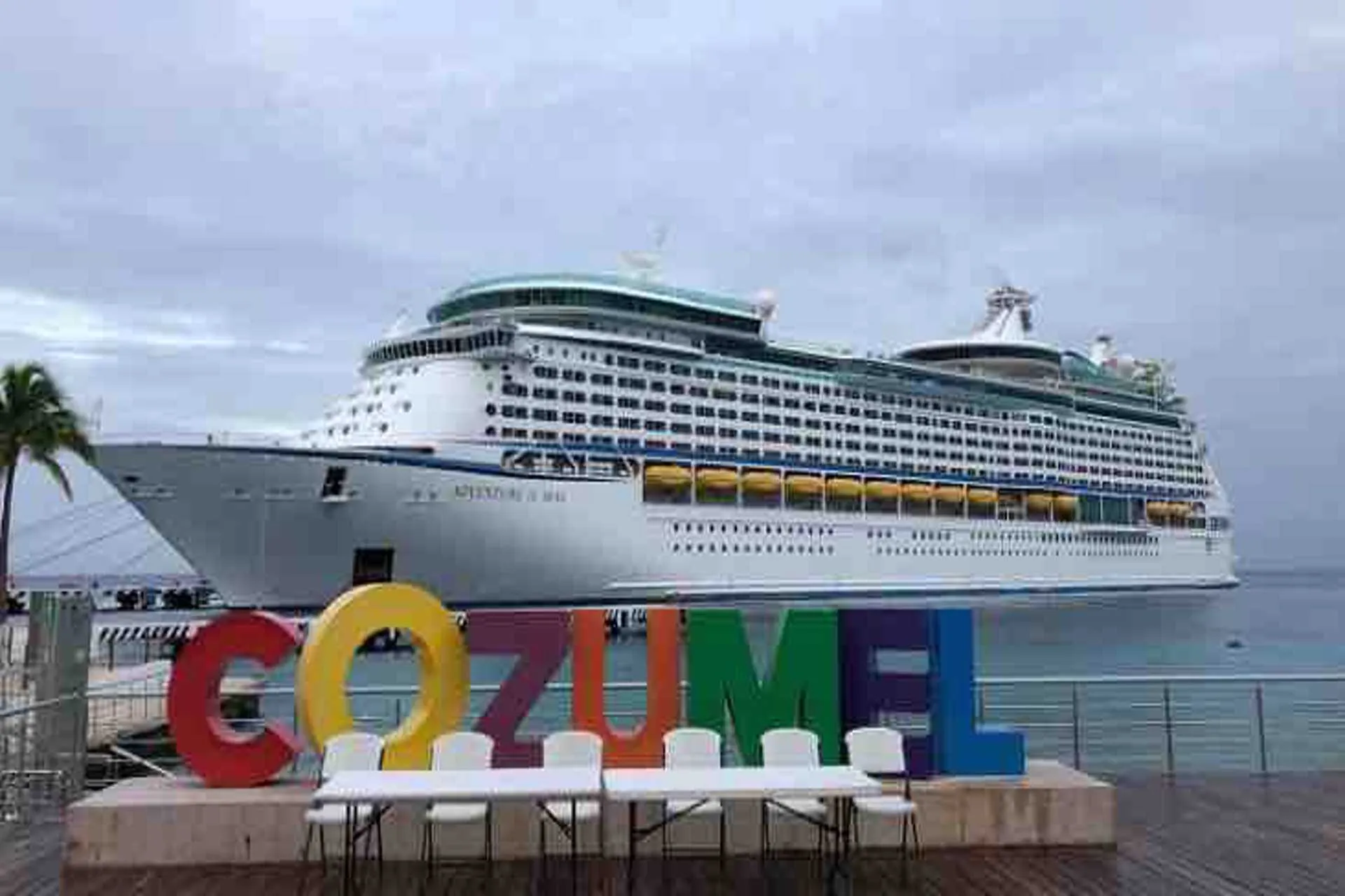 Cozumel es el 1er puerto de LATAM en recibir 2 cruceros en un día