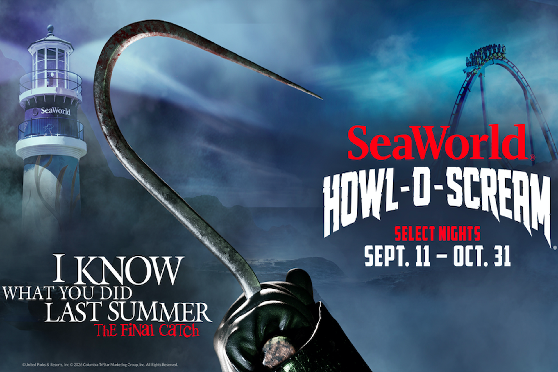 SeaWorld lleva 'Sé lo que hiciste el verano pasado' a Howl-O-Scream
