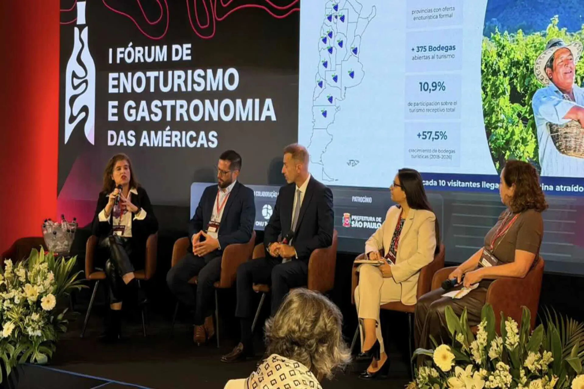 Argentina en el foro en Brasil dedicado al enoturismo y la gastronomía