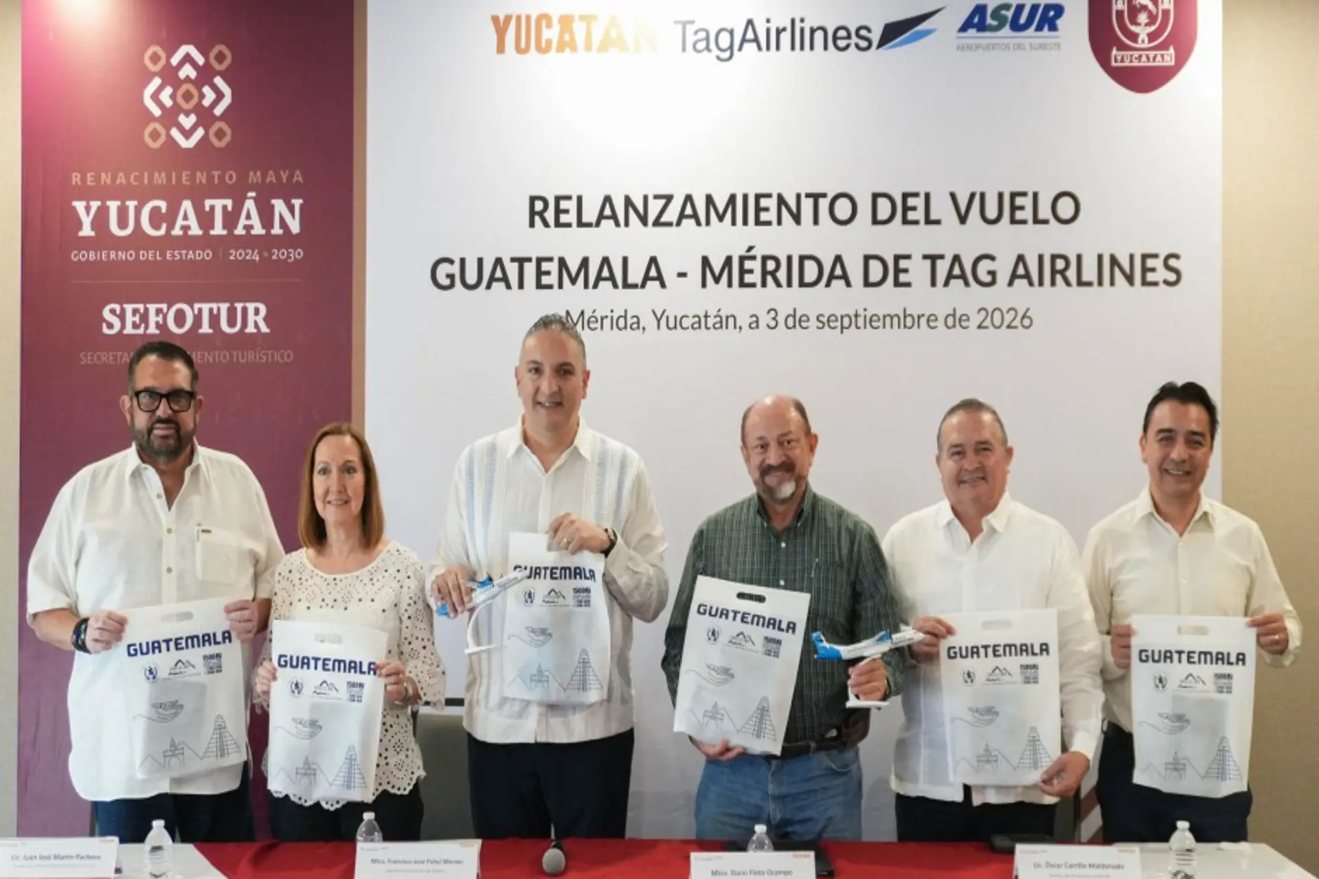 TAG Airlines reactiva la ruta Guatemala-Mérida