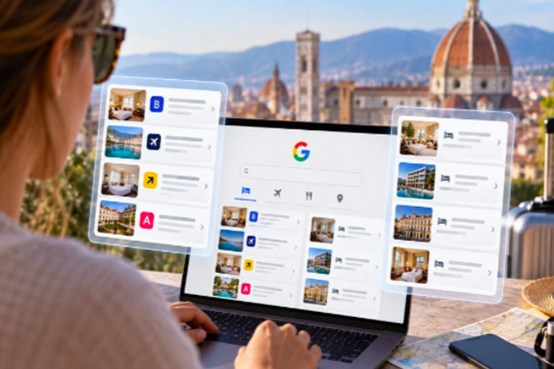 Google cambia la búsqueda de hoteles y vuelos en Europa