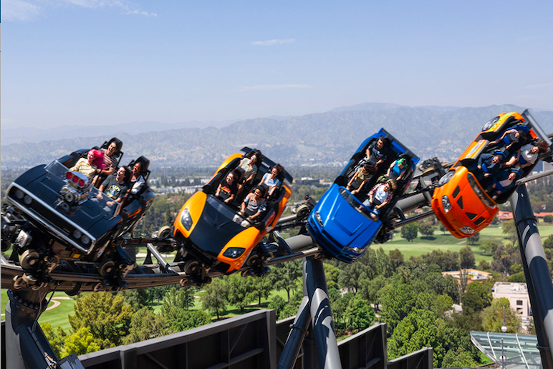 La montaña rusa Fast & Furious: Hollywood Drift ya está abierta