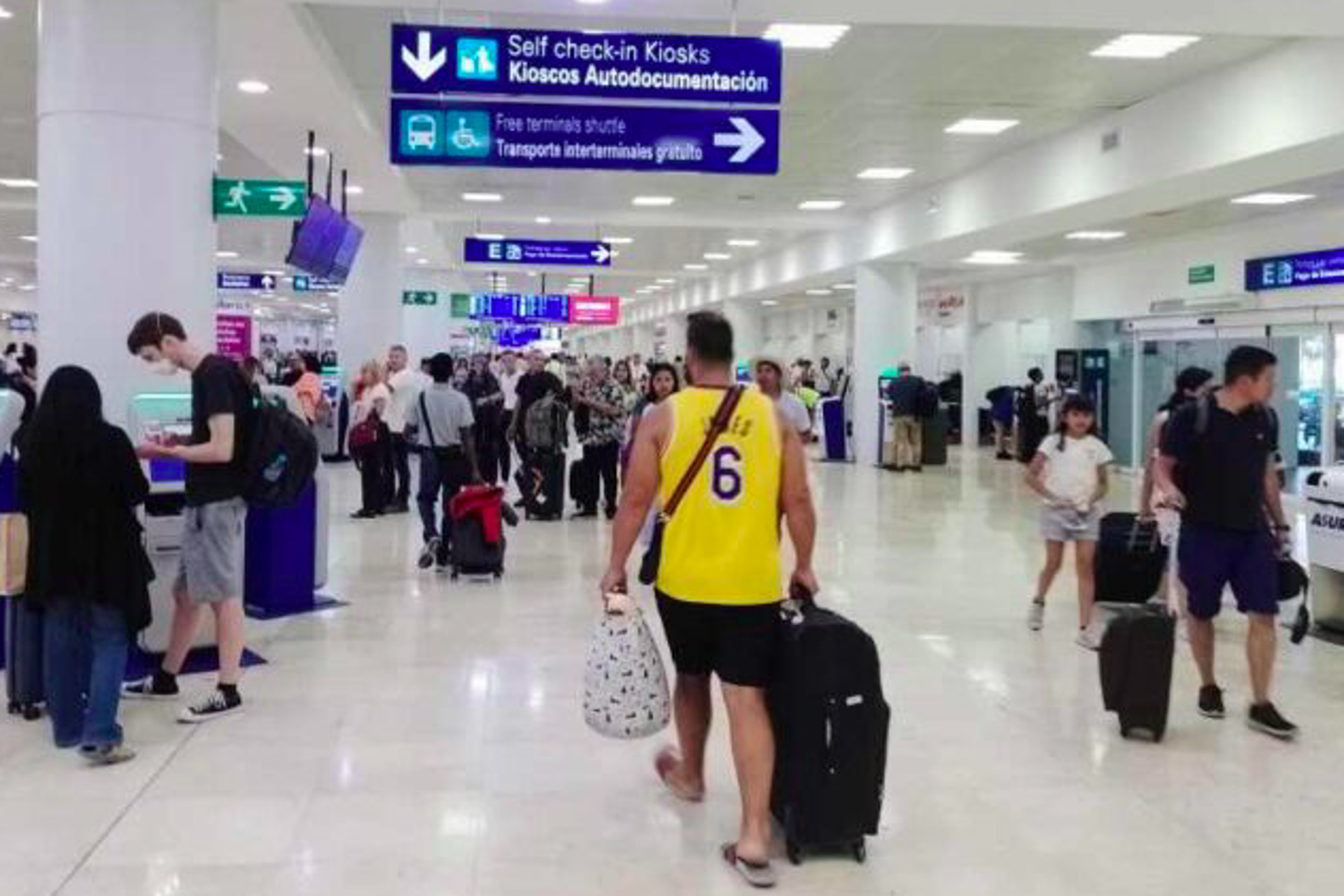 Cancún tuvo el día de menor cantidad de vuelos en 20 años