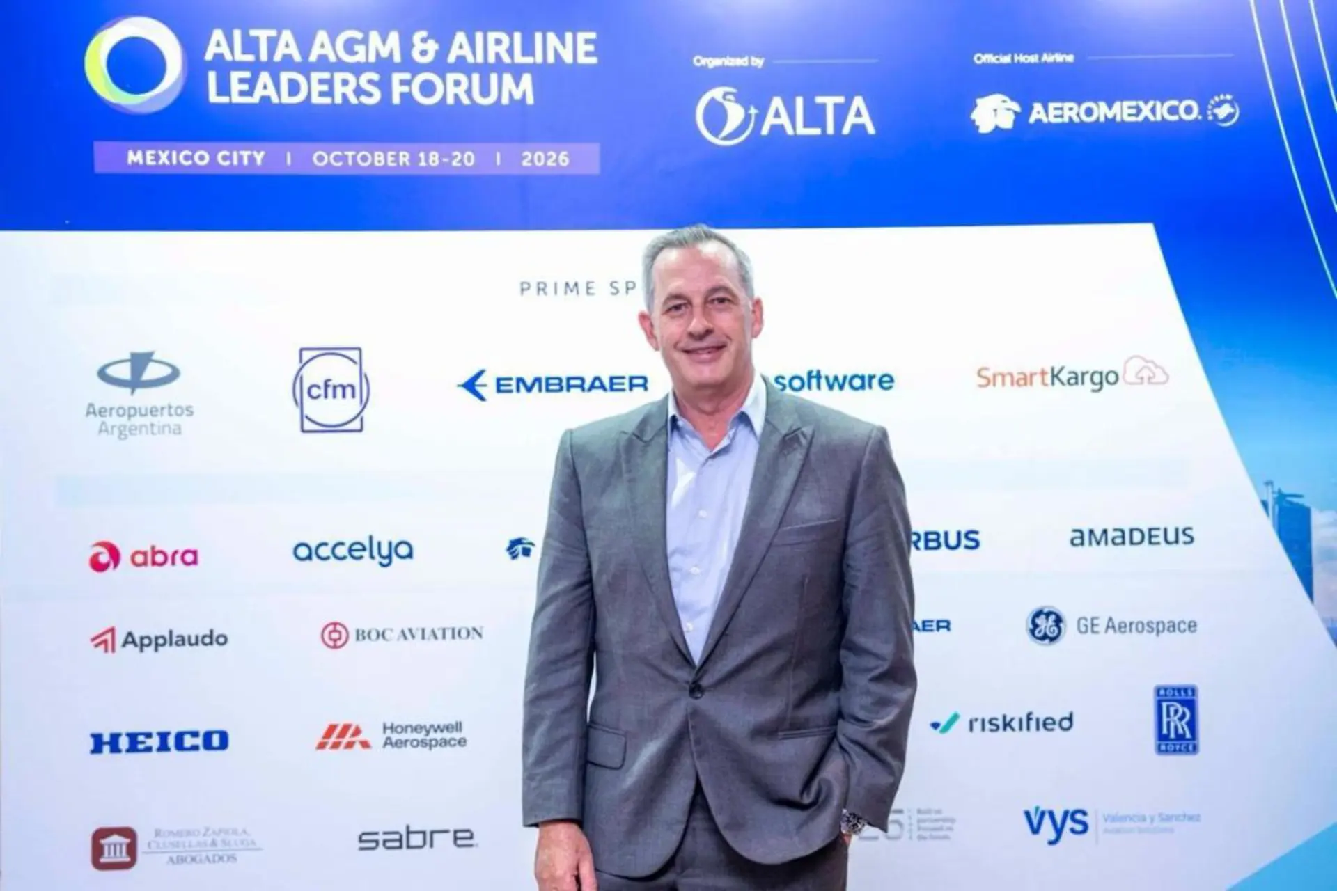 Andrés Conesa, CEO de Aeroméxico, presidente Comité Ejecutivo de ALTA