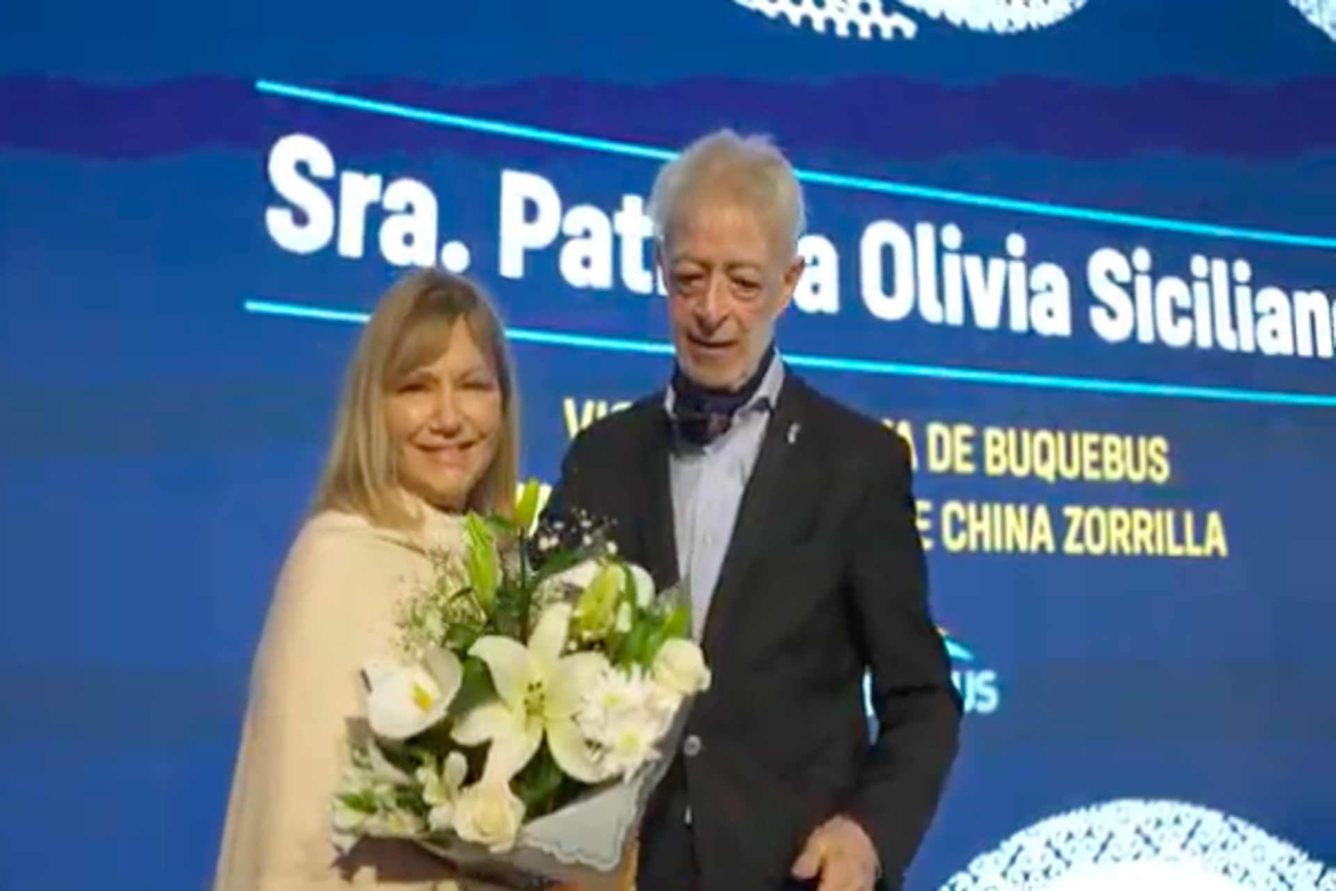 Buquebus presento el buque China Zorrilla y comienza sus viajes inaugurales