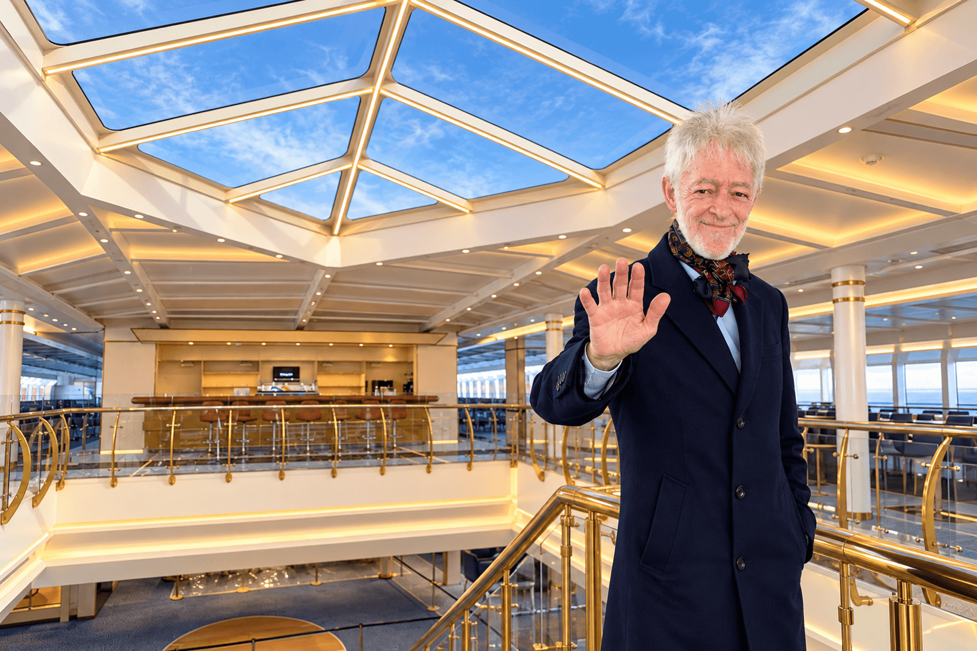 Buquebus presento el buque China Zorrilla y comienza sus viajes inaugurales