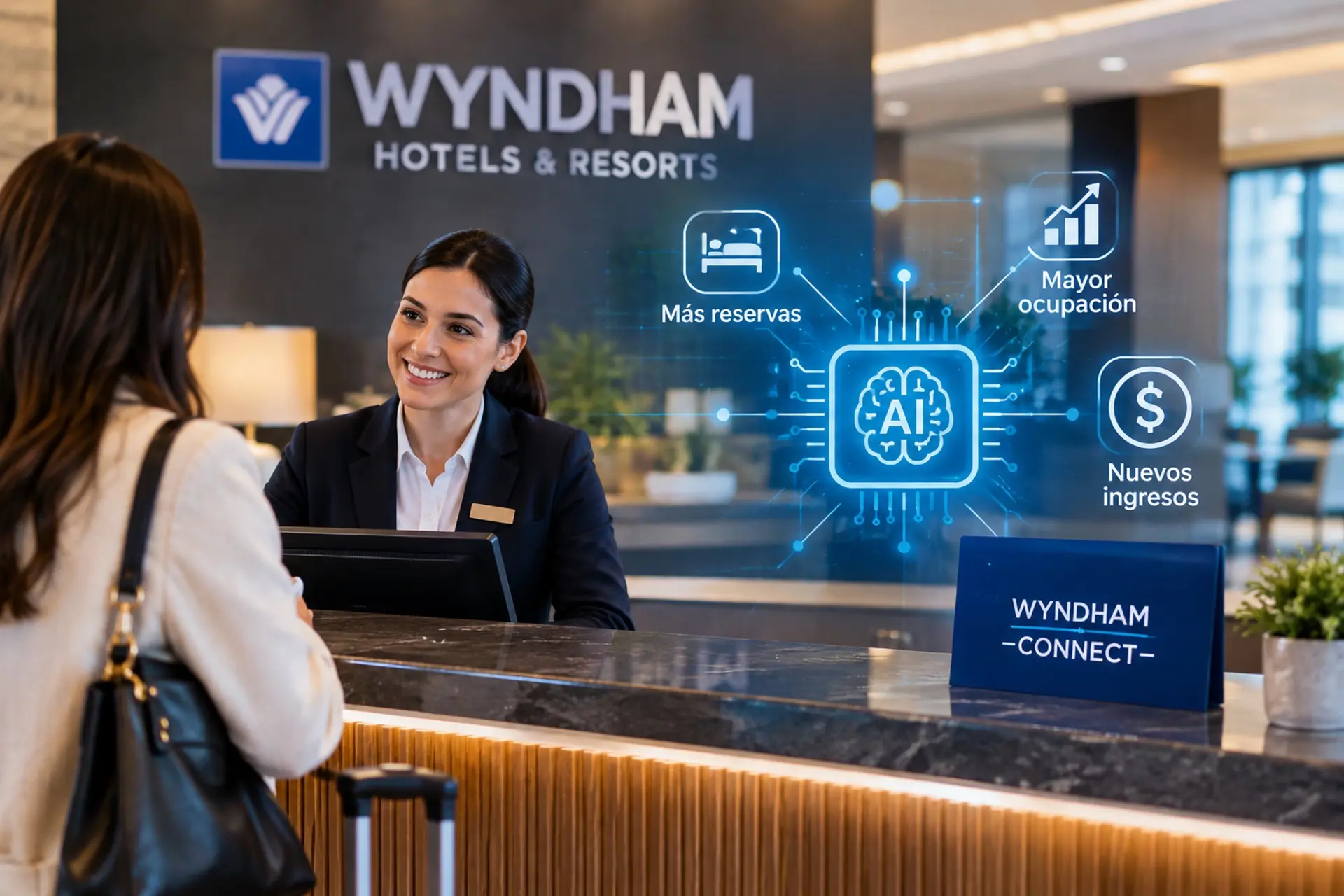 Wyndham apuesta por la IA para generar nuevos ingresos hoteleros