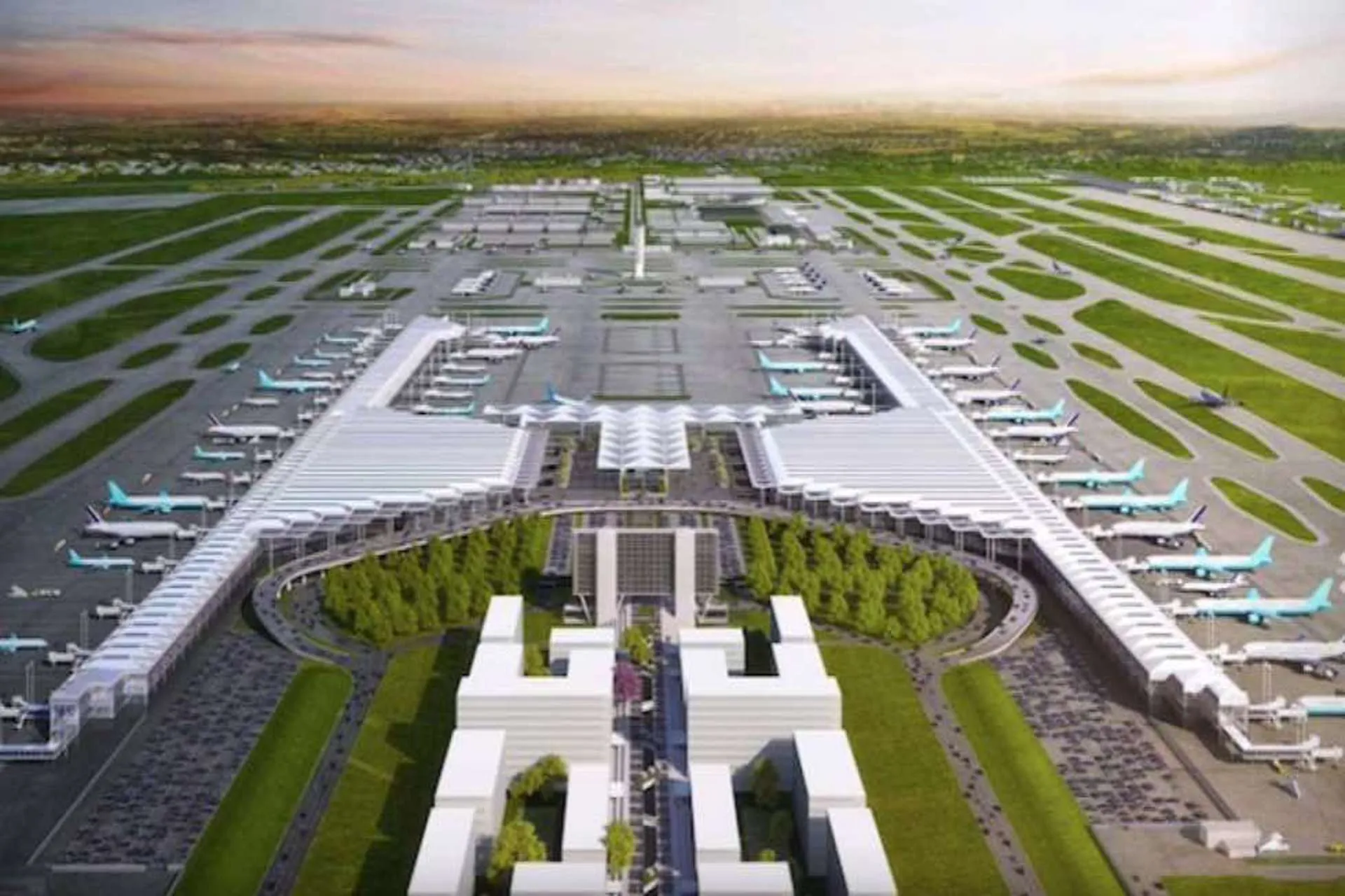 Referentes de CDMX visitaron obras de Aeropuerto Int. Felipe Angeles