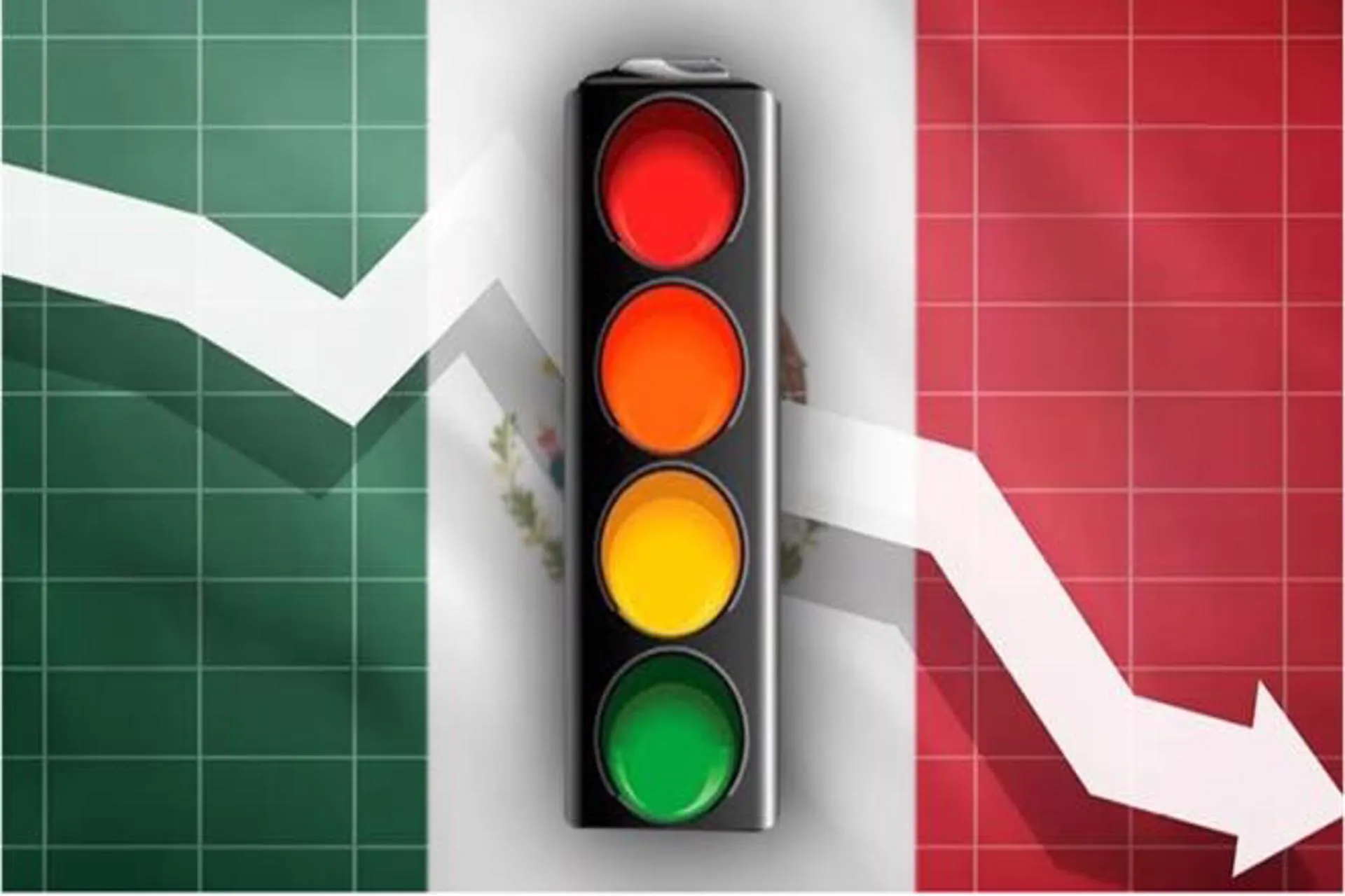 Siete estados de Mexico regresan al color rojo de máxima alerta