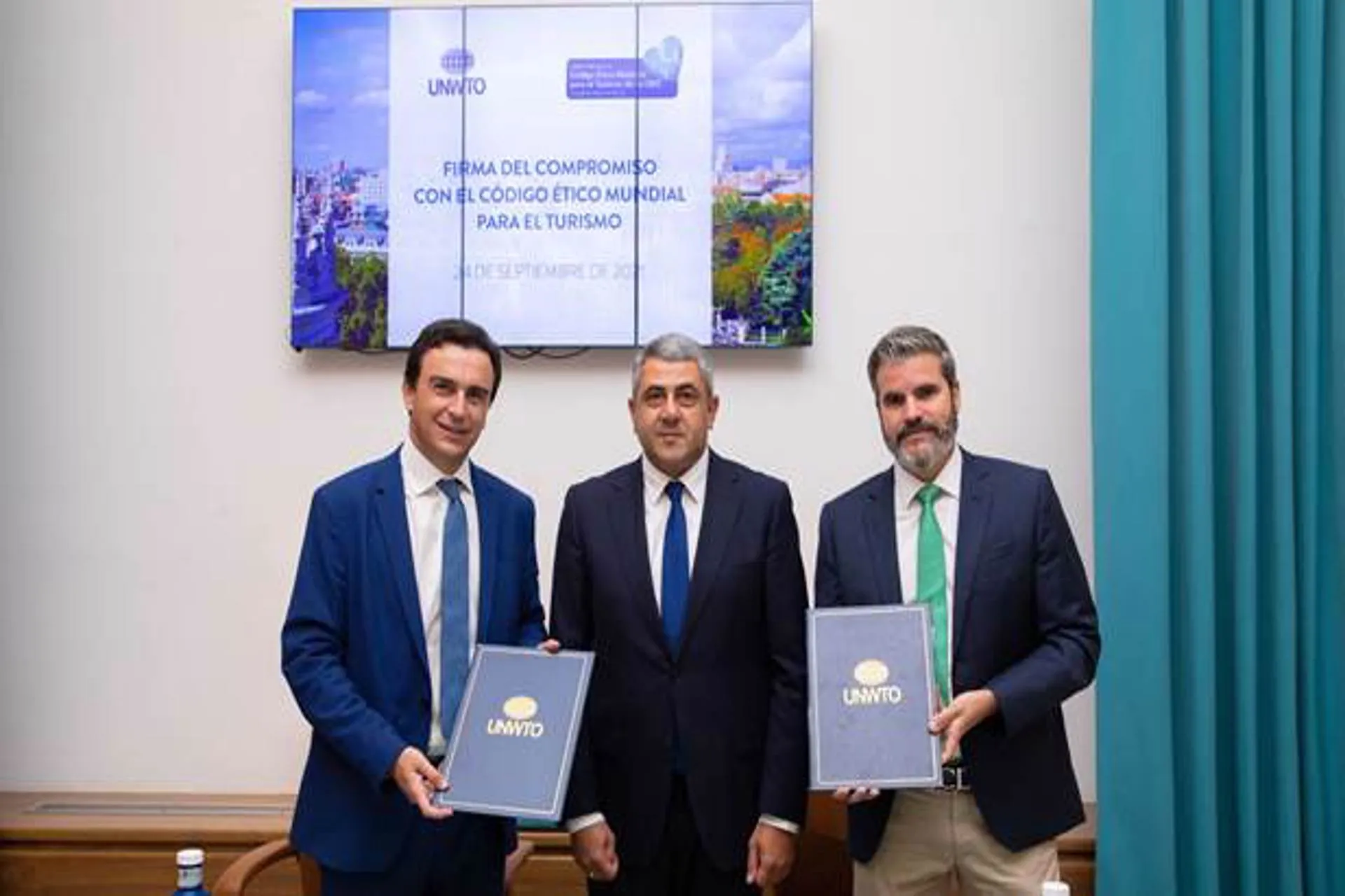 Palladium firma el Código Ético Mundial para el Turismo de la OMT 