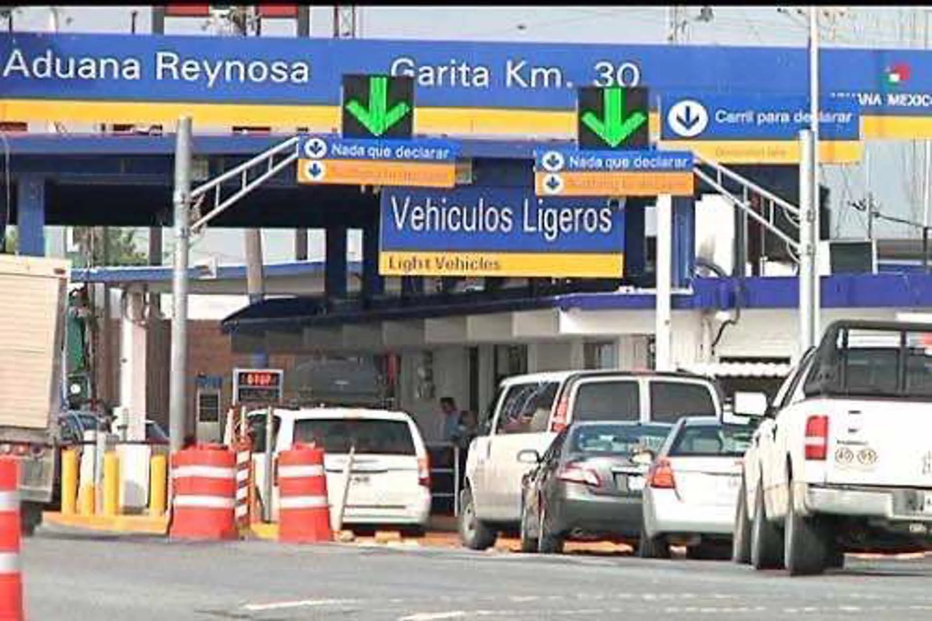 Mexico espera 6 millones de viajeros de frontera por apertura de EEUU Mexico espera 6 millones de viajeros de frontera por apertura de EEUU