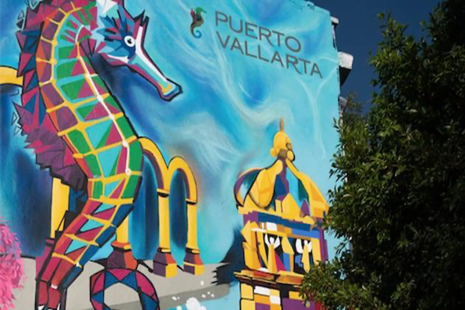 Puerto Vallarta se promueve en CDMX a través del arte urbano Puerto Vallarta se promueve en CDMX a través del arte urbano