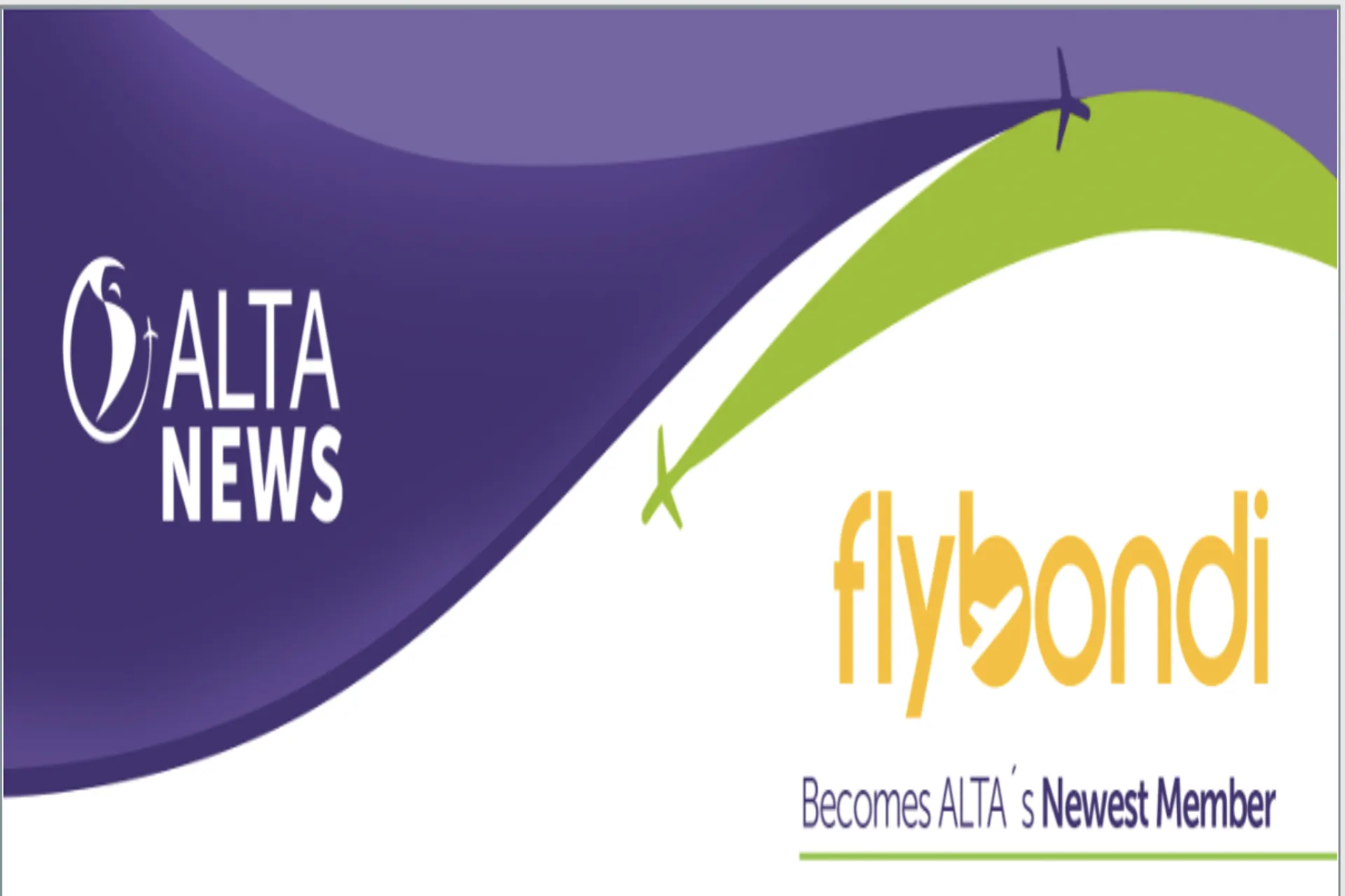  Flybondi se une como aerolínea miembro a ALTA 