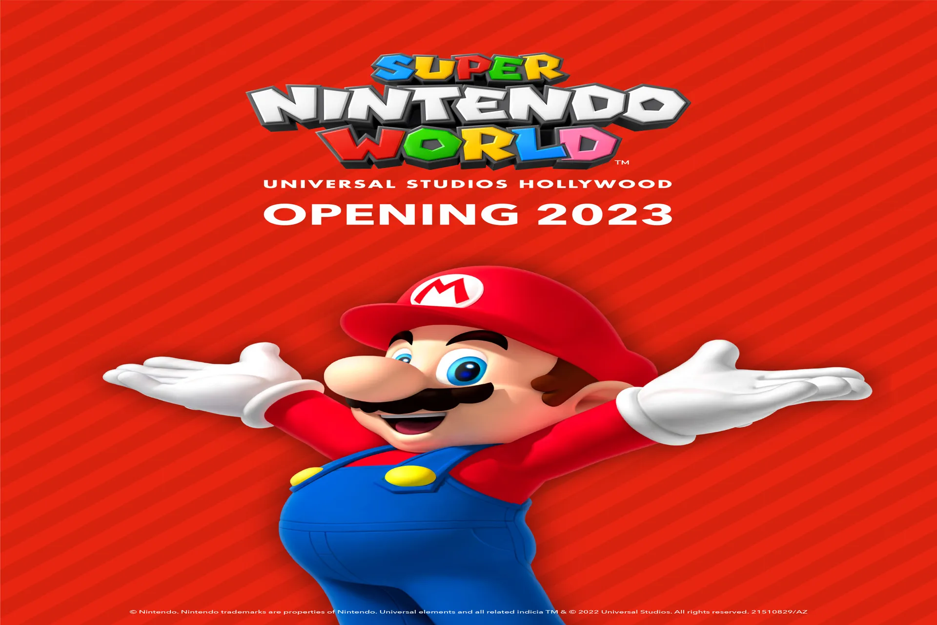 SUPER NINTENDO WORLD abre en Universal Studios en 2023 
